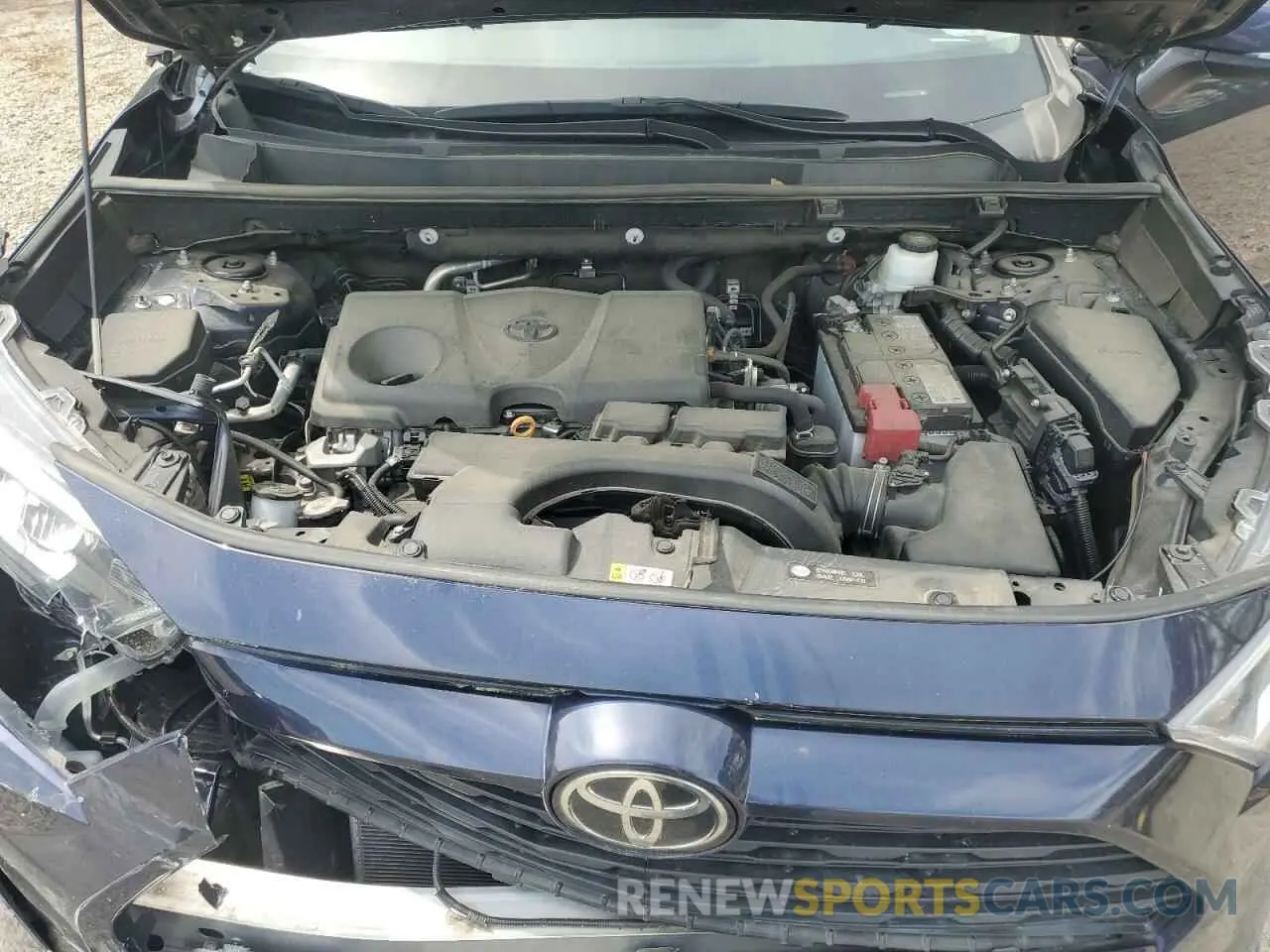 14 fotografías del automóvil dañado 2T3W1RFV1MW180301 TOYOTA RAV4 2021