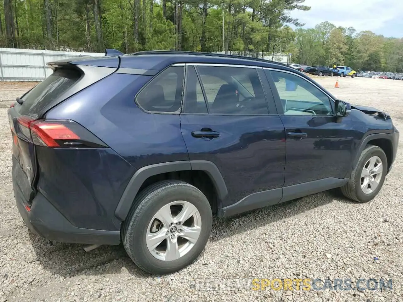 3 fotografías del automóvil dañado 2T3W1RFV1MW180301 TOYOTA RAV4 2021