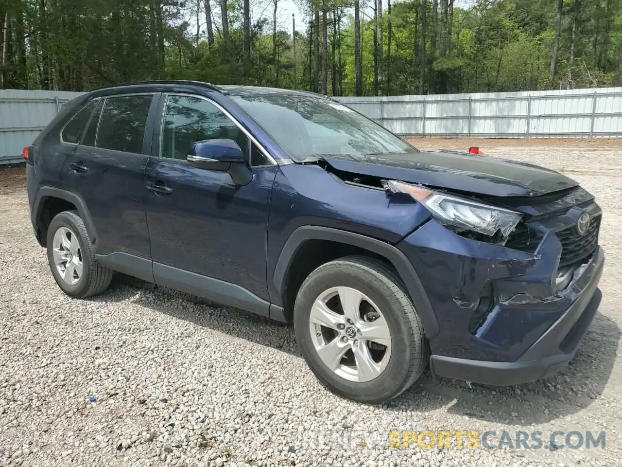 4 fotografías del automóvil dañado 2T3W1RFV1MW180301 TOYOTA RAV4 2021