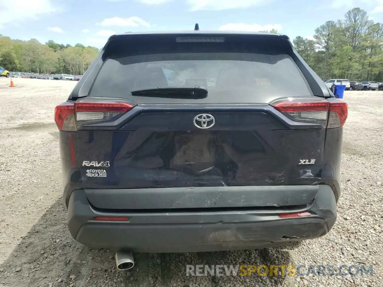 6 fotografías del automóvil dañado 2T3W1RFV1MW180301 TOYOTA RAV4 2021