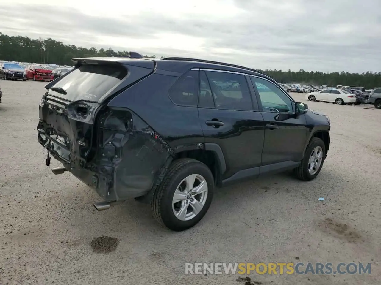 3 fotografías del automóvil dañado 2T3W1RFV2MC095033 TOYOTA RAV4 2021