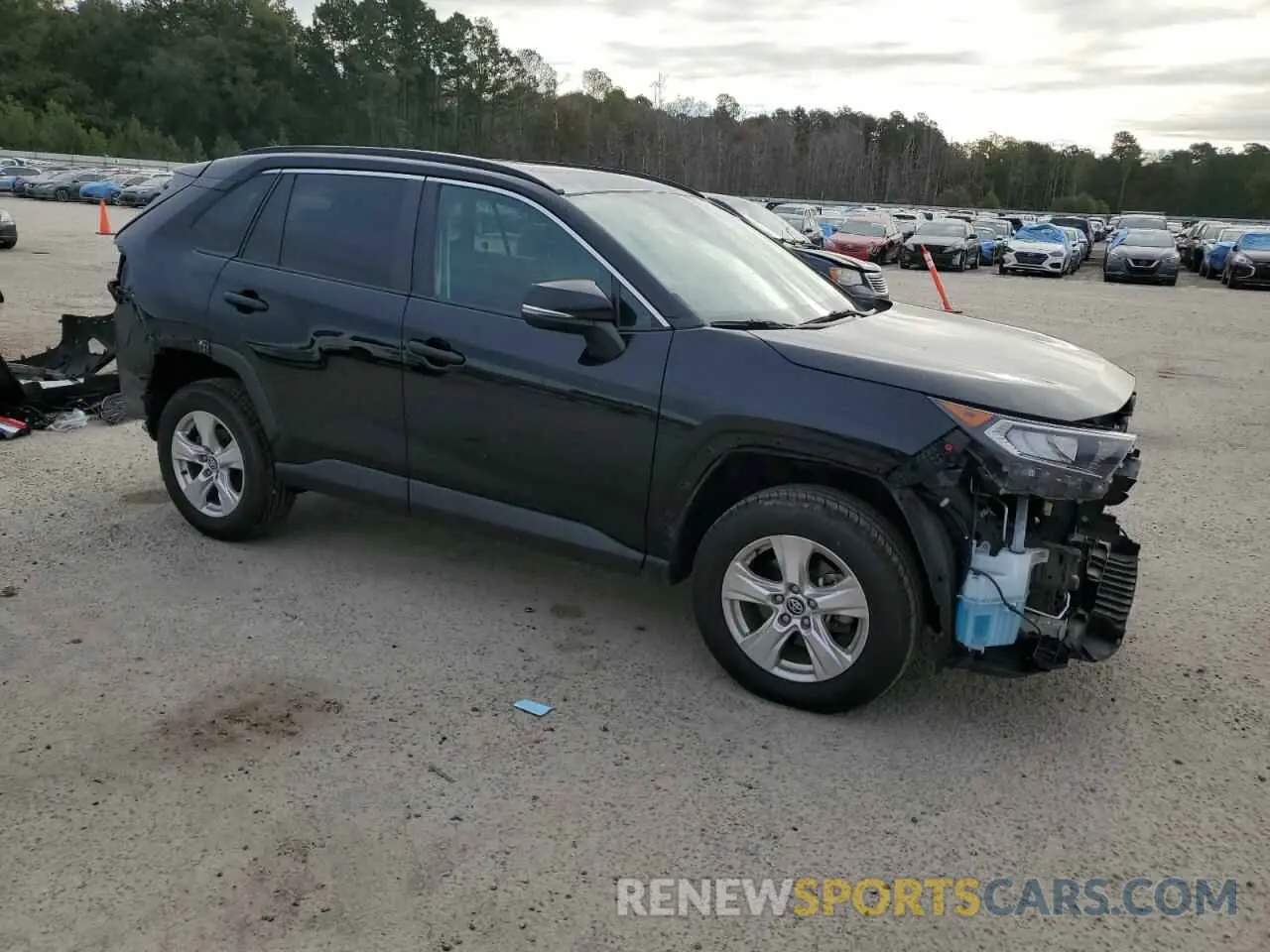 4 fotografías del automóvil dañado 2T3W1RFV2MC095033 TOYOTA RAV4 2021