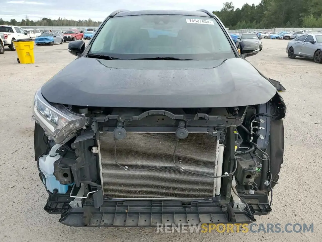 5 fotografías del automóvil dañado 2T3W1RFV2MC095033 TOYOTA RAV4 2021