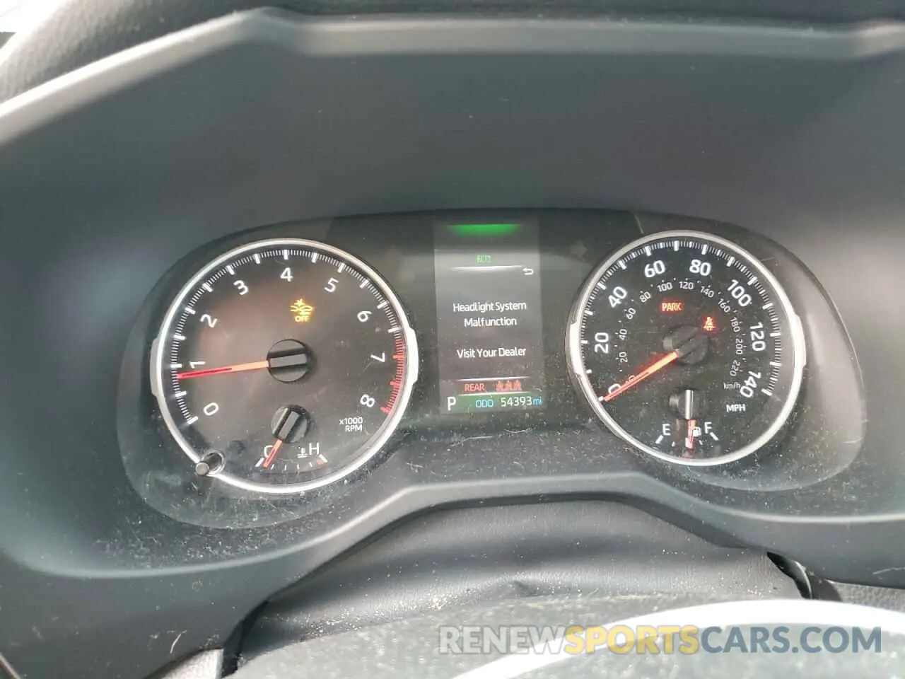 9 fotografías del automóvil dañado 2T3W1RFV2MC095033 TOYOTA RAV4 2021