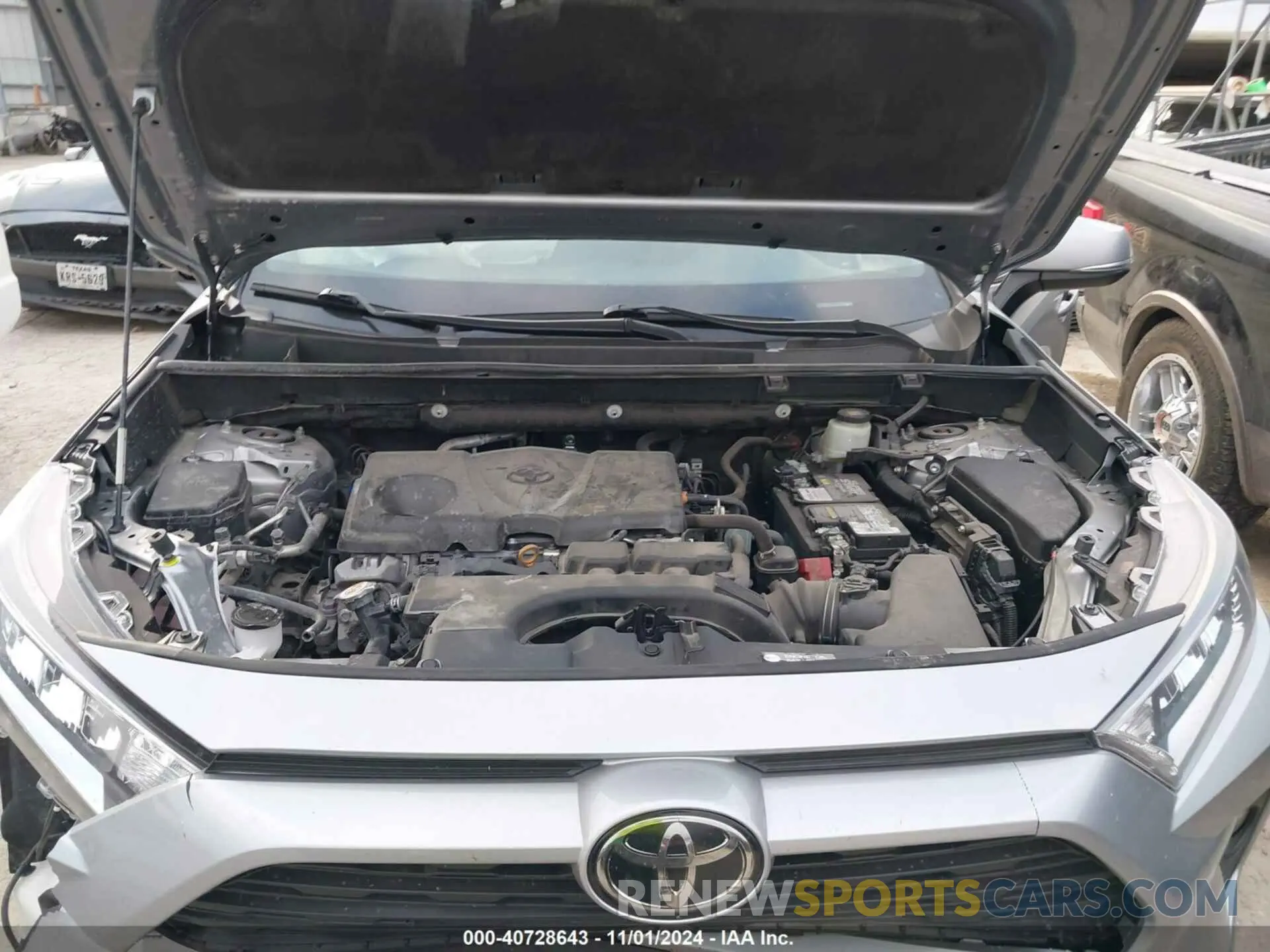 10 fotografías del automóvil dañado 2T3W1RFV2MC096148 TOYOTA RAV4 2021