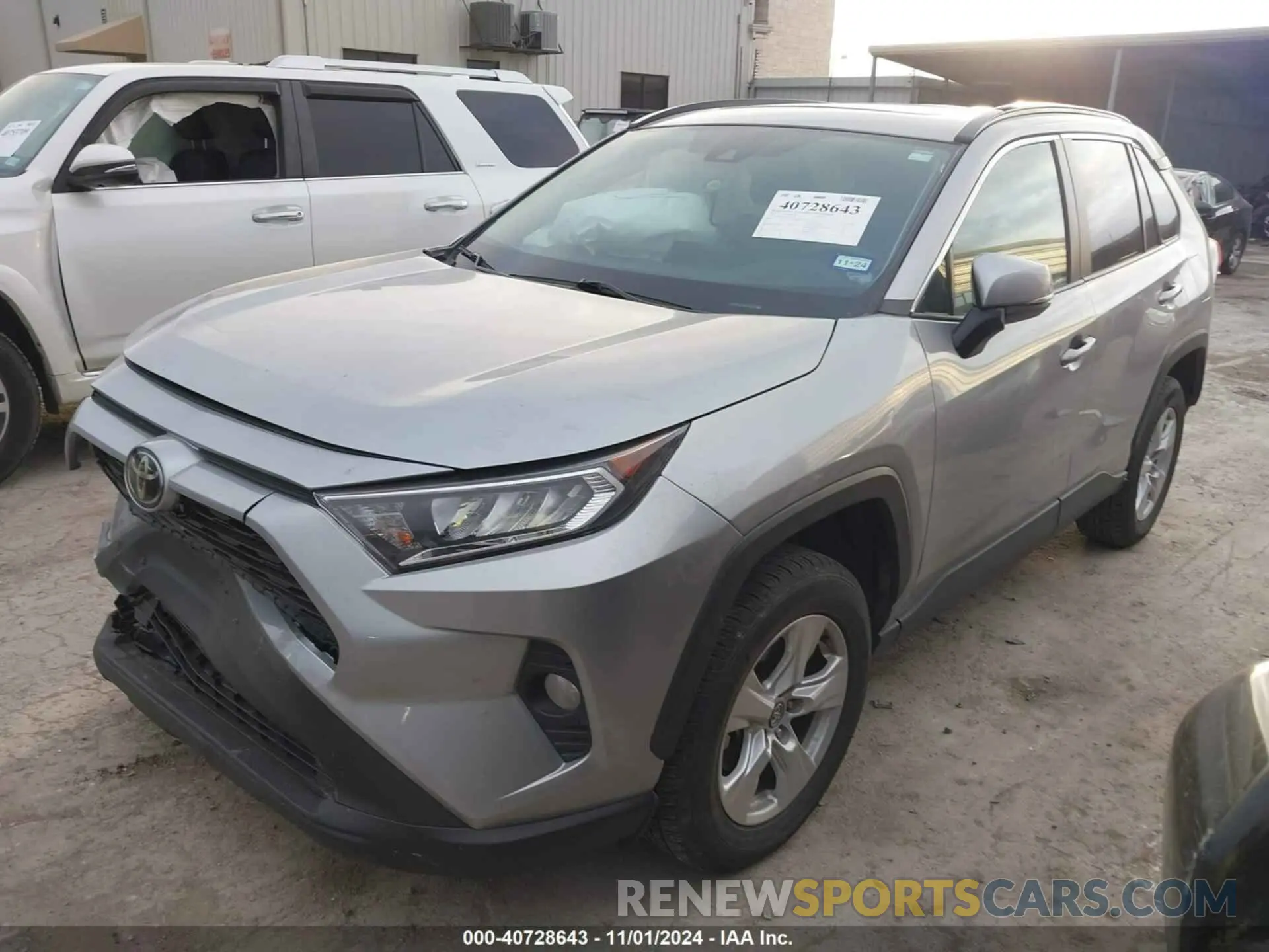 2 fotografías del automóvil dañado 2T3W1RFV2MC096148 TOYOTA RAV4 2021
