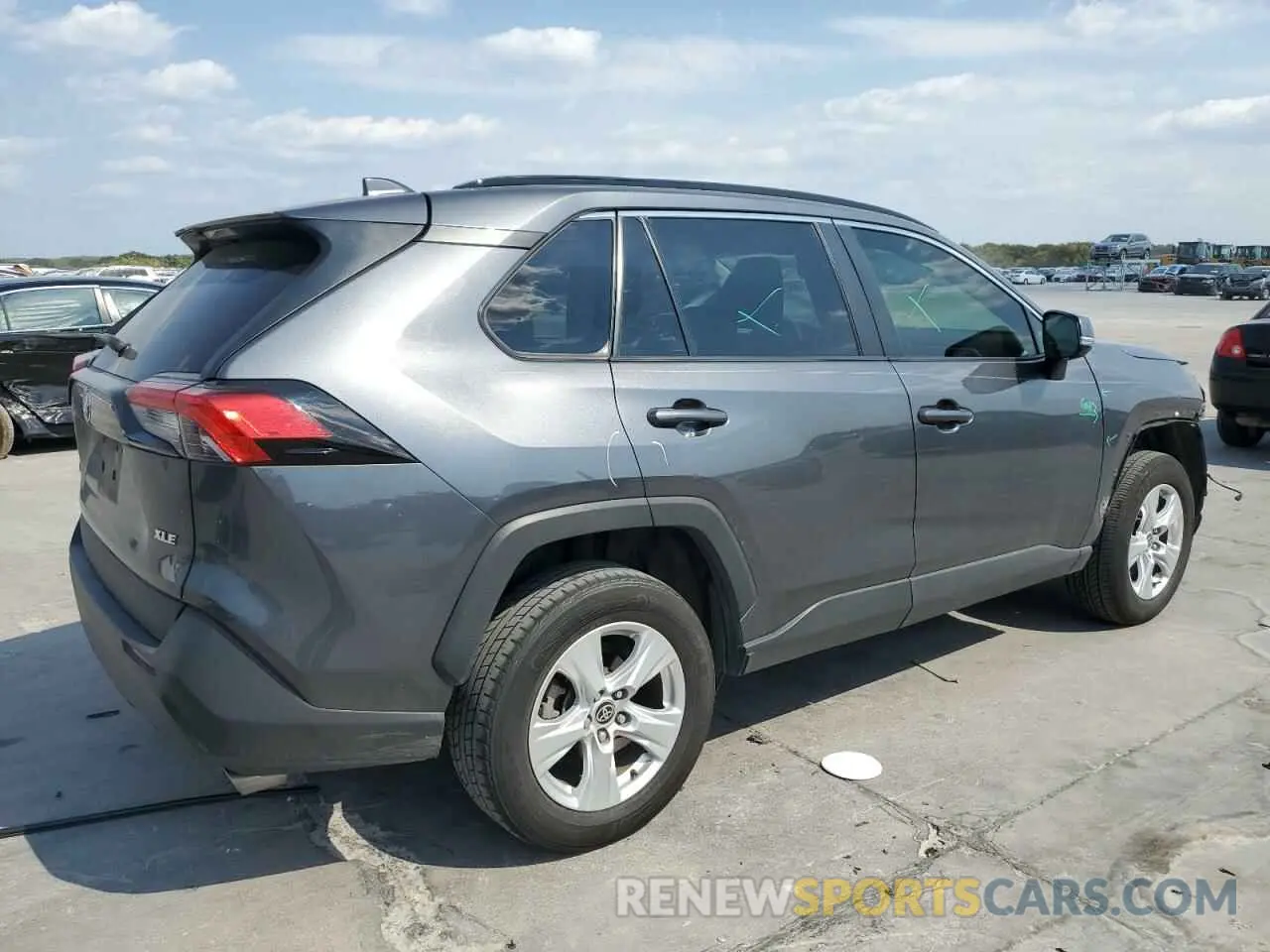 3 fotografías del automóvil dañado 2T3W1RFV2MC118889 TOYOTA RAV4 2021