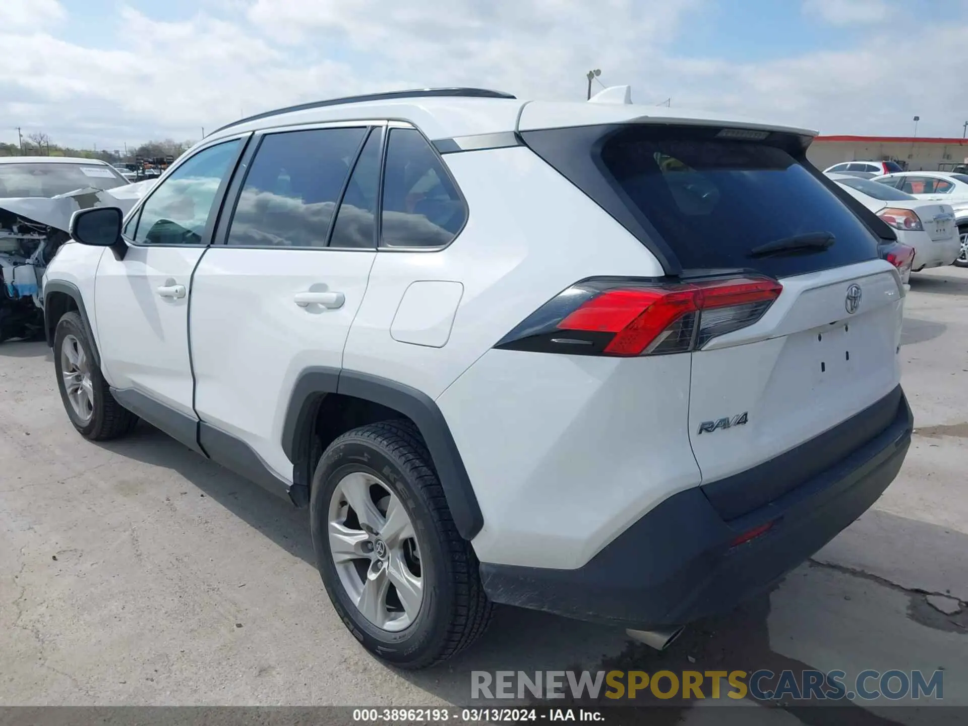 3 fotografías del automóvil dañado 2T3W1RFV2MC125809 TOYOTA RAV4 2021