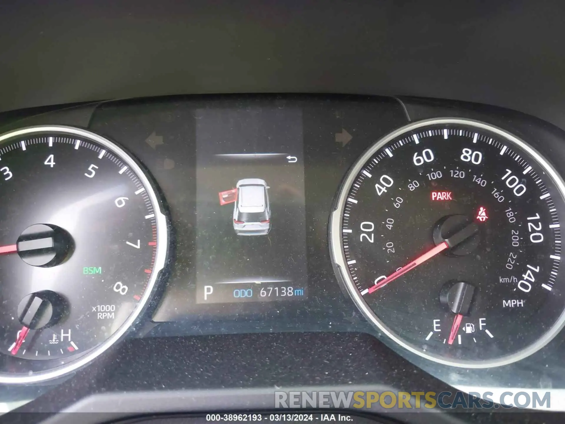 7 fotografías del automóvil dañado 2T3W1RFV2MC125809 TOYOTA RAV4 2021