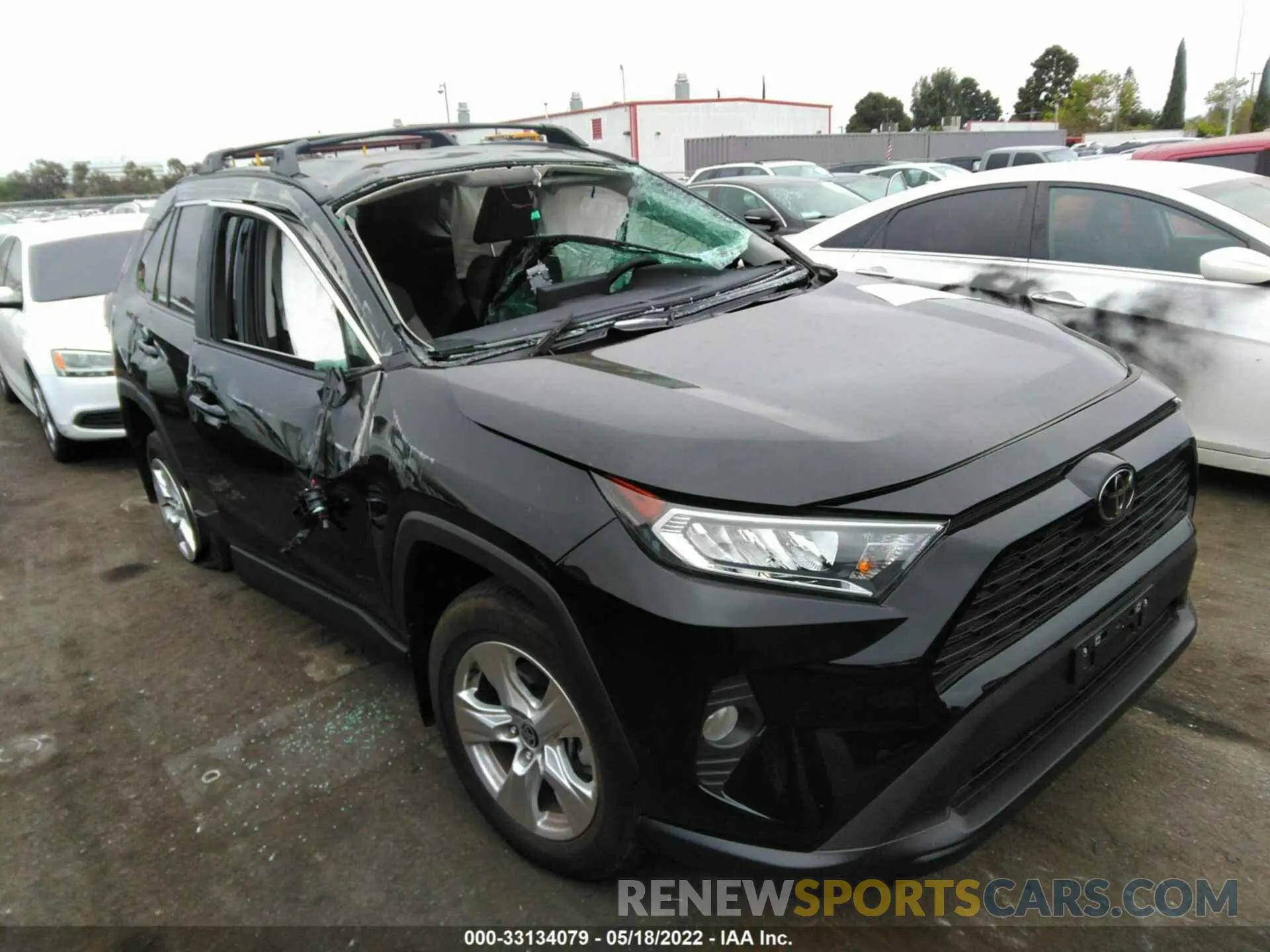 1 fotografías del automóvil dañado 2T3W1RFV2MC149639 TOYOTA RAV4 2021