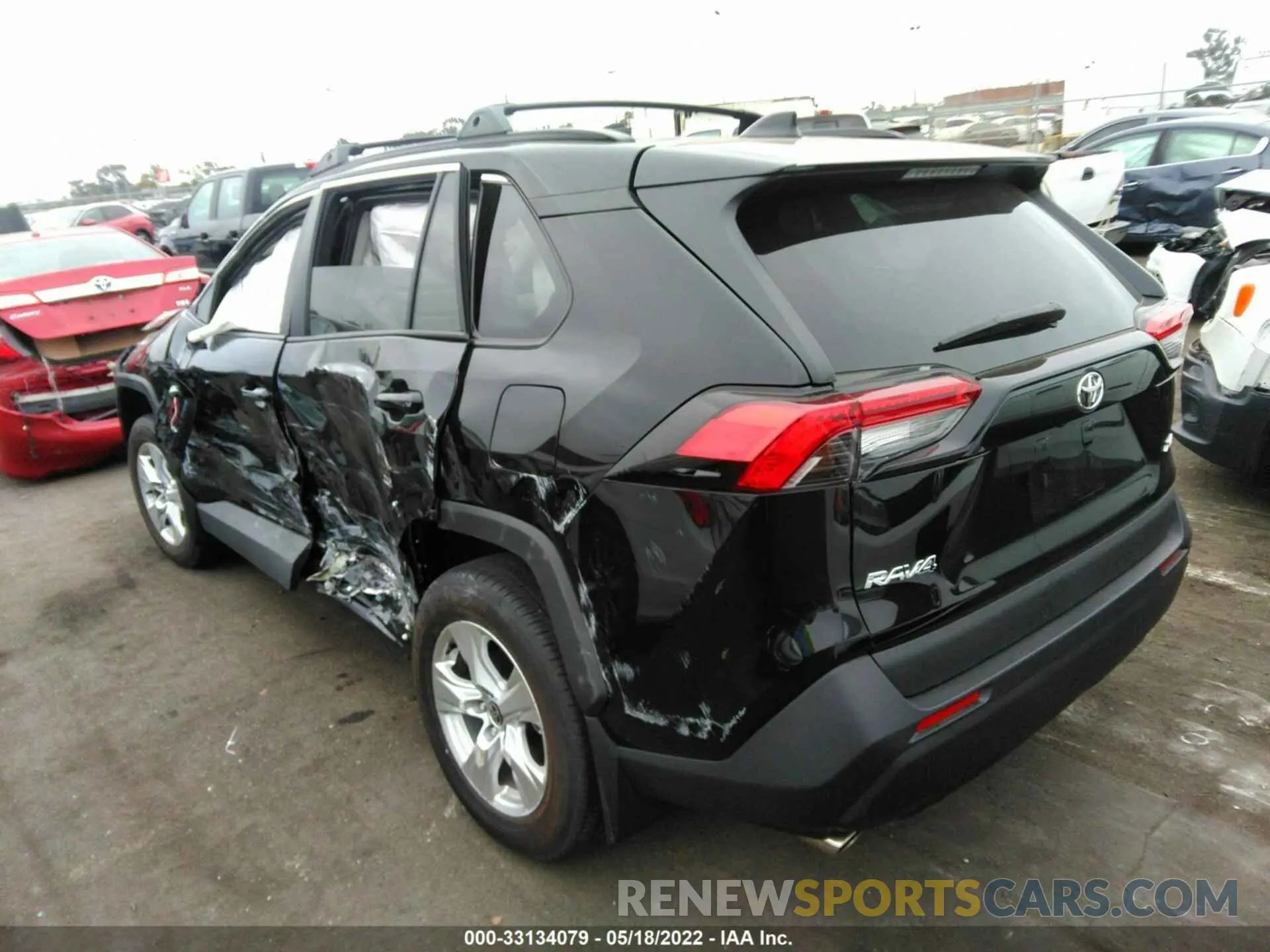 3 fotografías del automóvil dañado 2T3W1RFV2MC149639 TOYOTA RAV4 2021