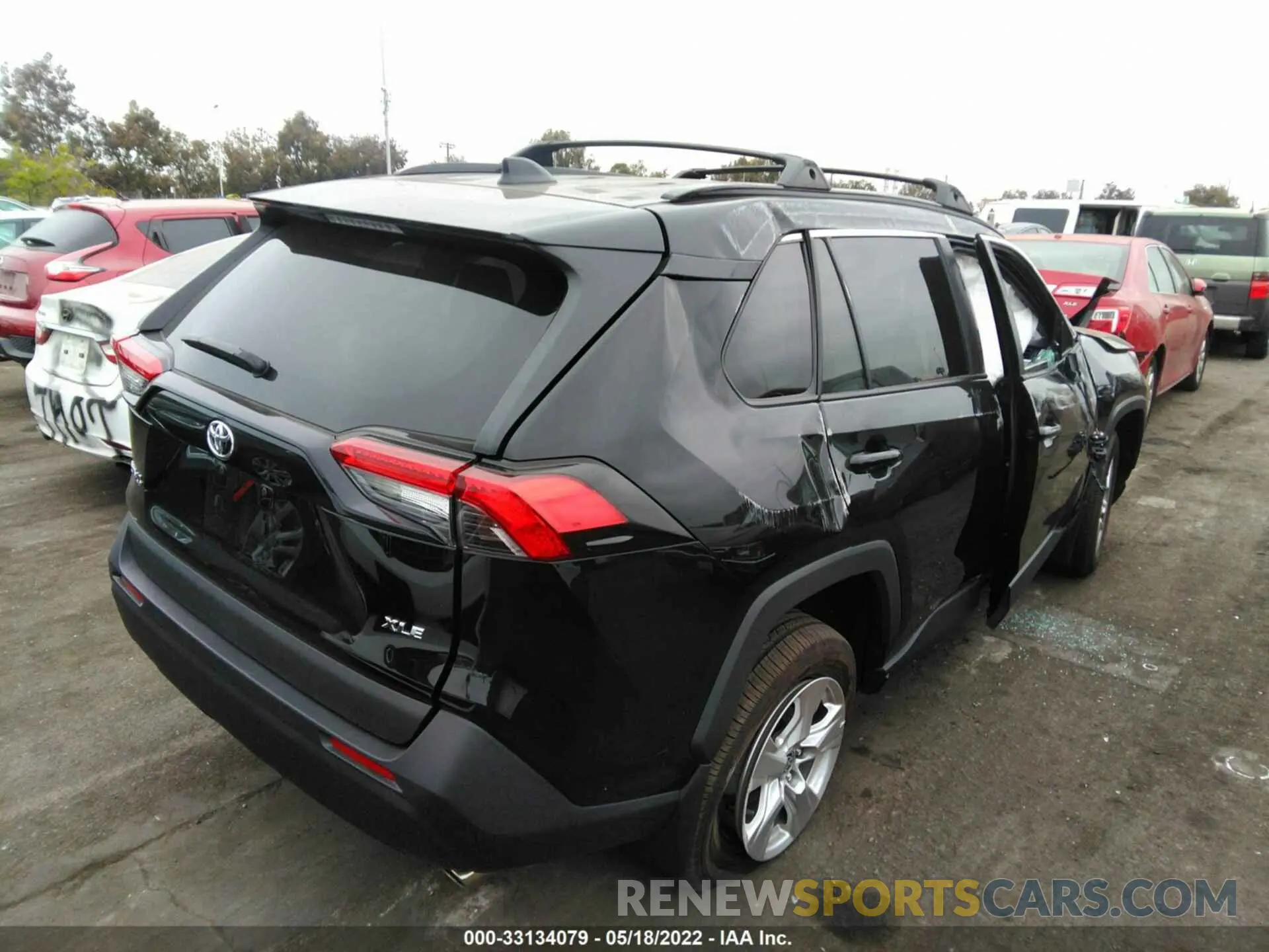 4 fotografías del automóvil dañado 2T3W1RFV2MC149639 TOYOTA RAV4 2021