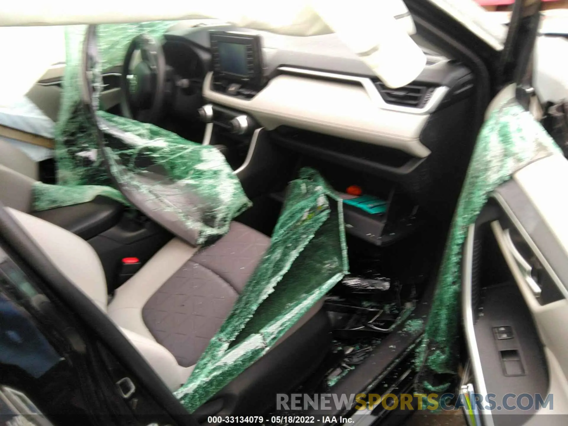 5 fotografías del automóvil dañado 2T3W1RFV2MC149639 TOYOTA RAV4 2021