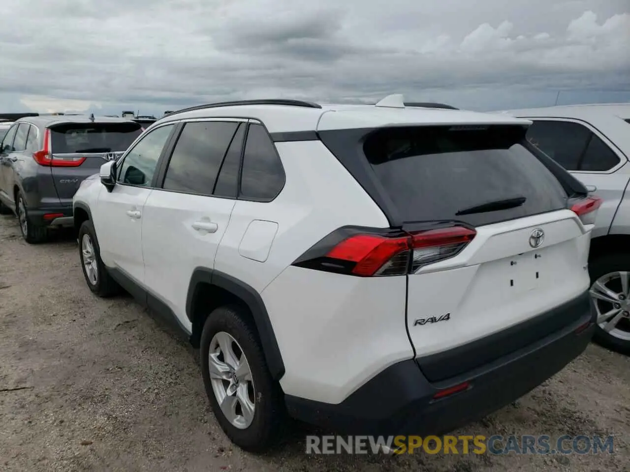 3 fotografías del automóvil dañado 2T3W1RFV2MC150760 TOYOTA RAV4 2021
