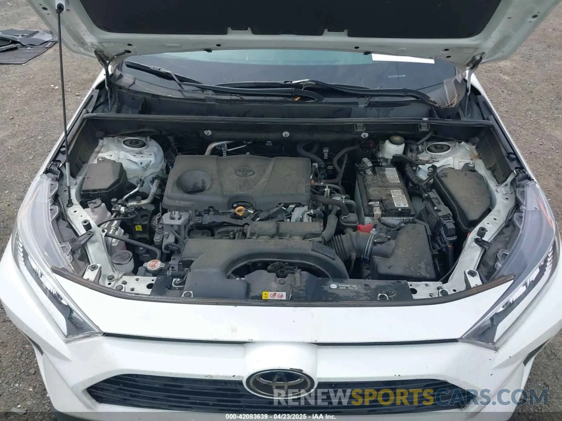 10 fotografías del automóvil dañado 2T3W1RFV2MC159586 TOYOTA RAV4 2021