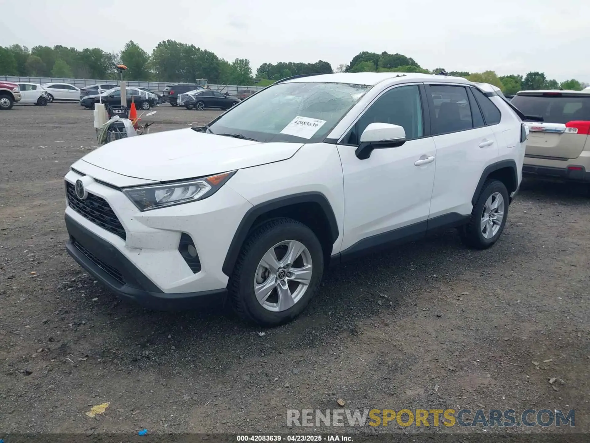 2 fotografías del automóvil dañado 2T3W1RFV2MC159586 TOYOTA RAV4 2021