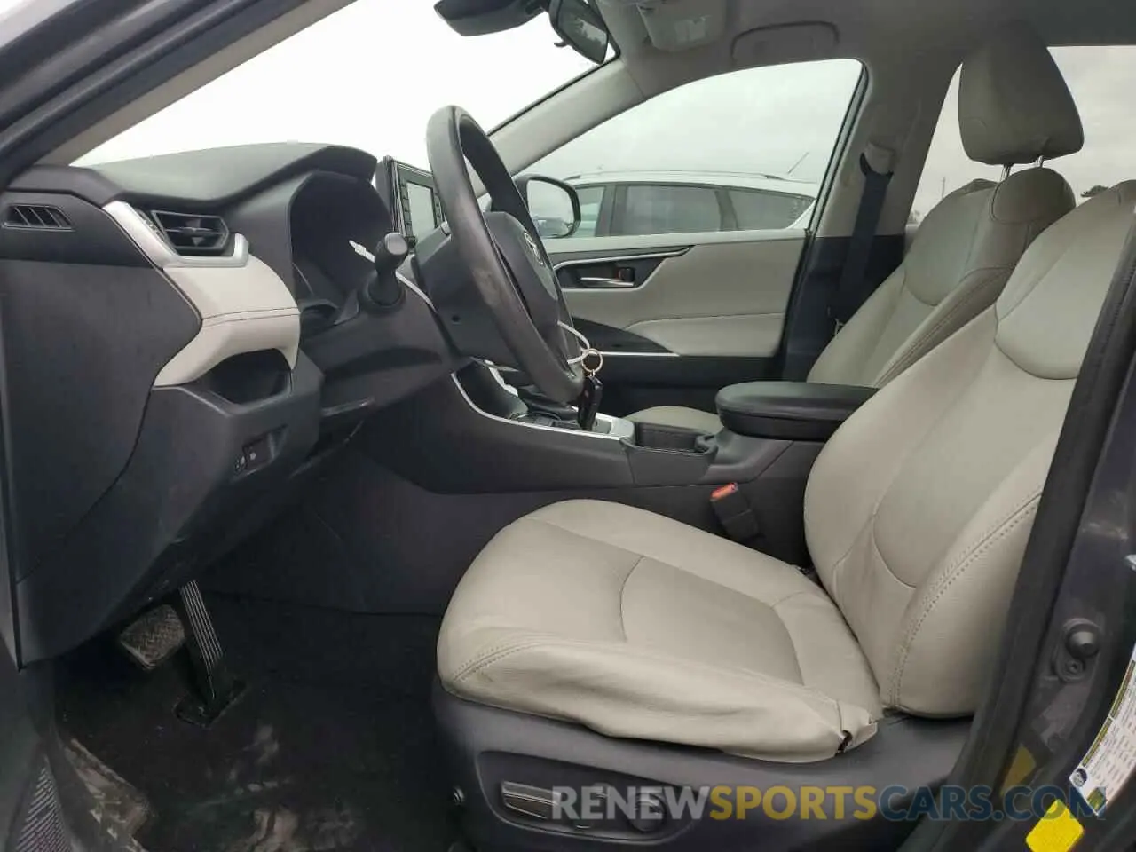 7 fotografías del automóvil dañado 2T3W1RFV2MW106093 TOYOTA RAV4 2021