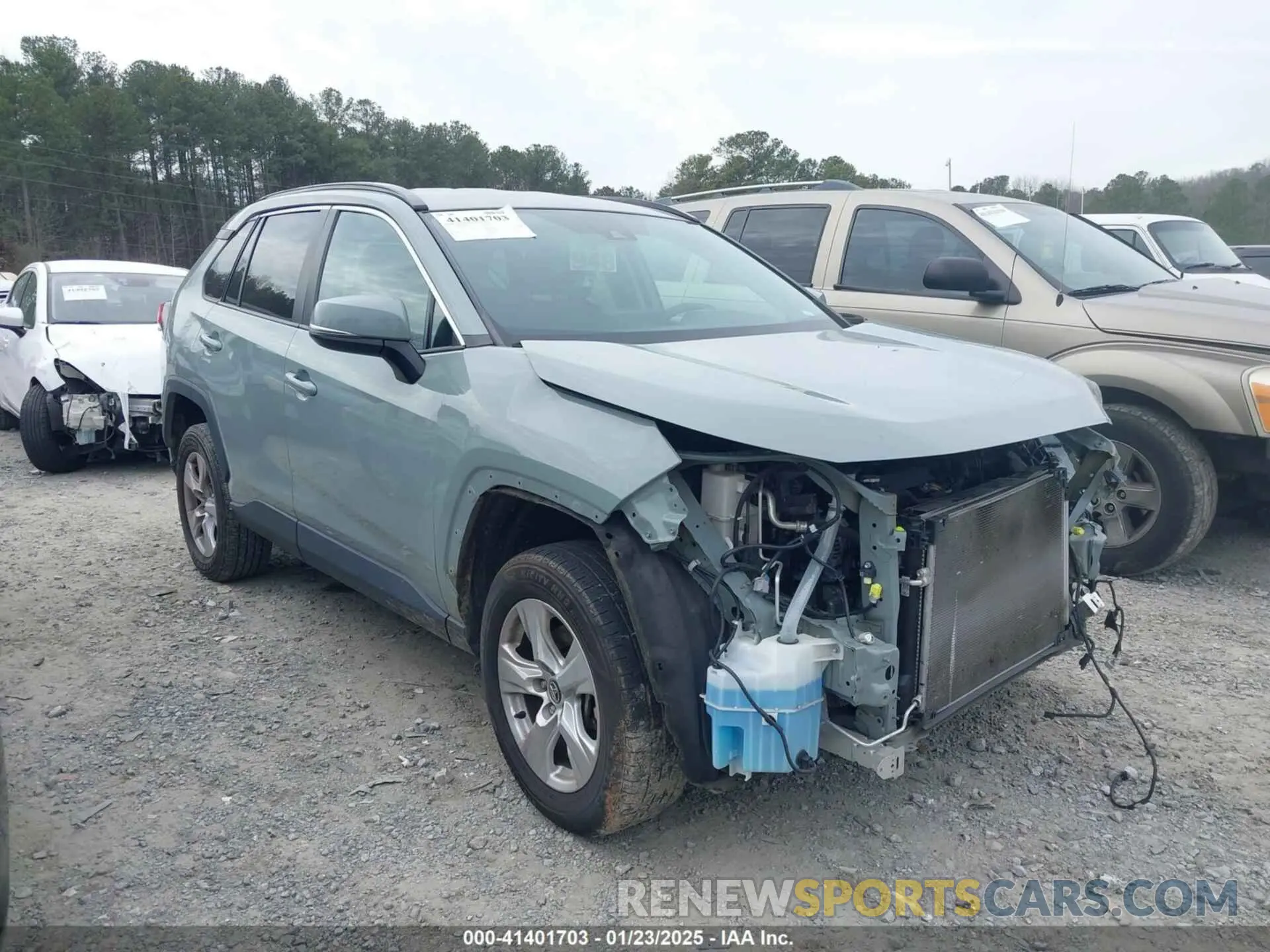 1 fotografías del automóvil dañado 2T3W1RFV2MW117515 TOYOTA RAV4 2021