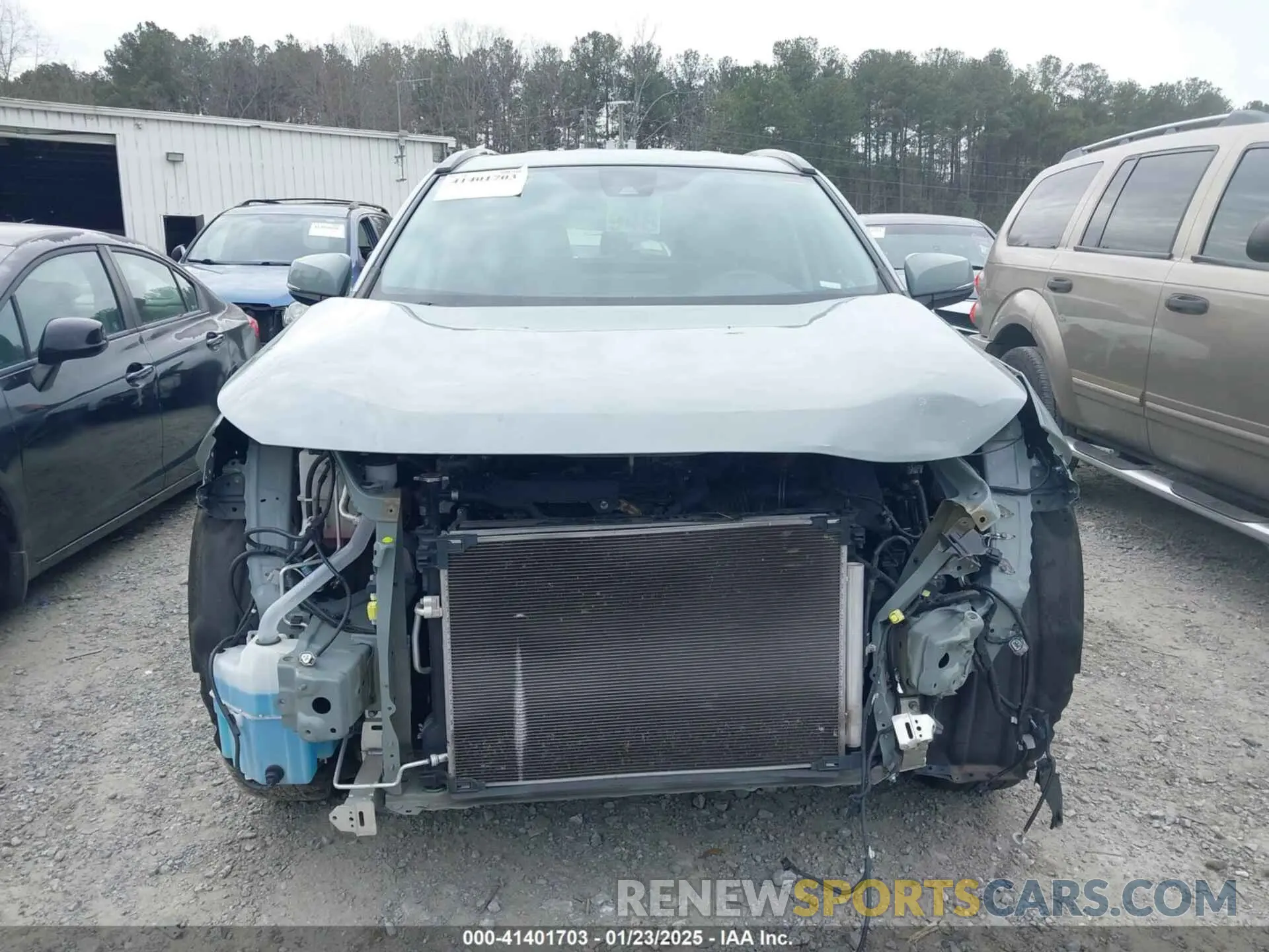 12 fotografías del automóvil dañado 2T3W1RFV2MW117515 TOYOTA RAV4 2021