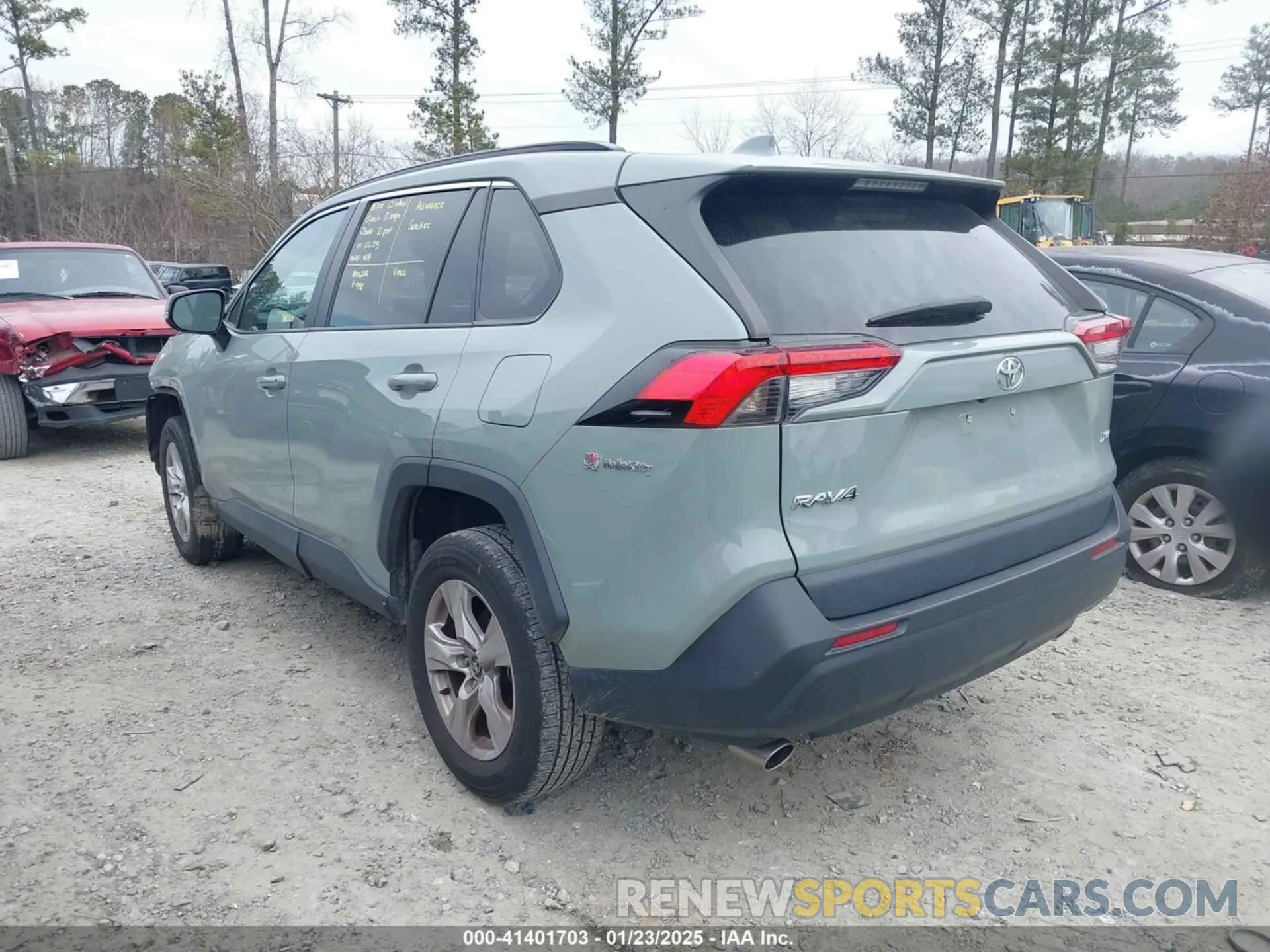 14 fotografías del automóvil dañado 2T3W1RFV2MW117515 TOYOTA RAV4 2021