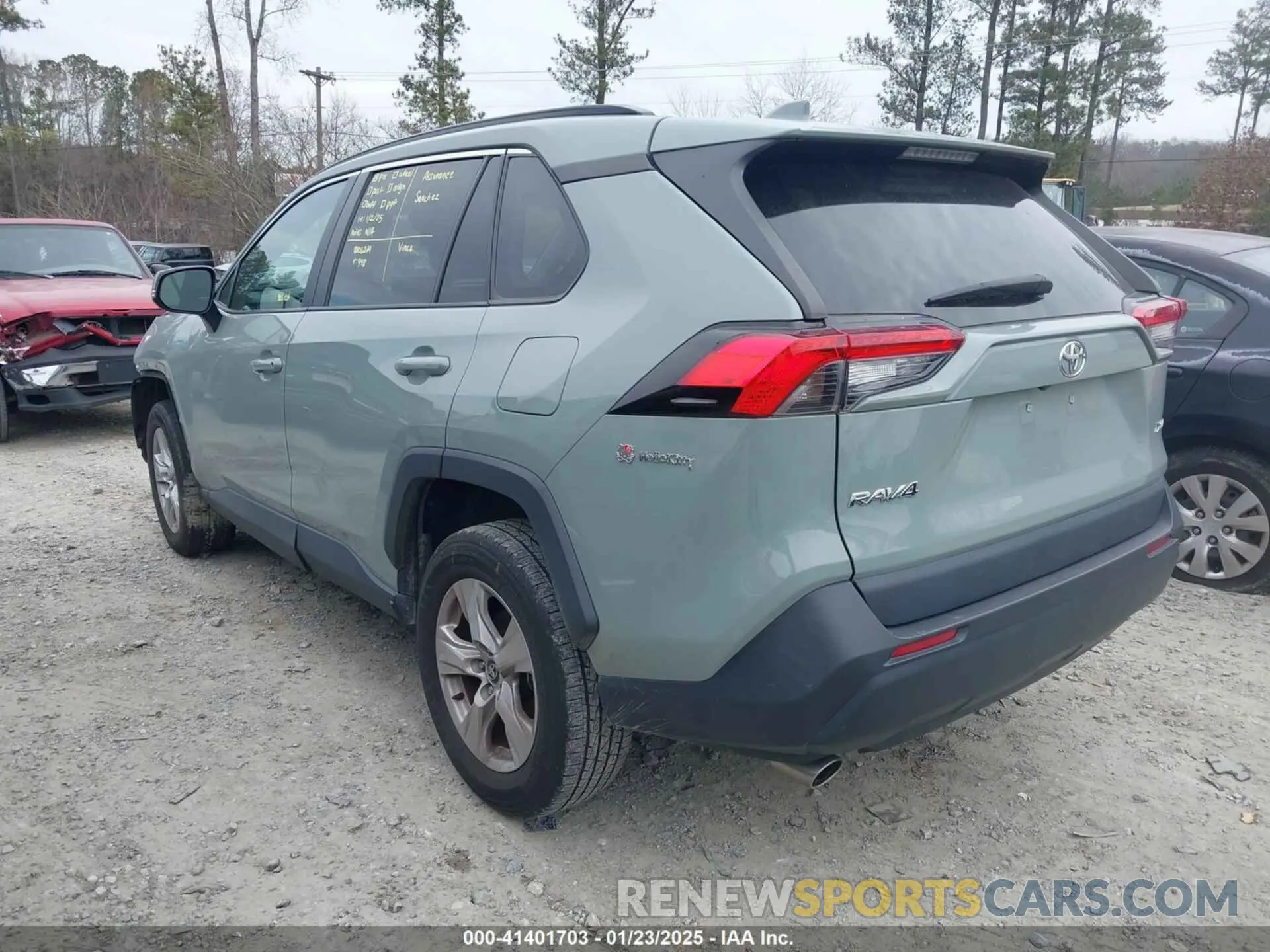 3 fotografías del automóvil dañado 2T3W1RFV2MW117515 TOYOTA RAV4 2021