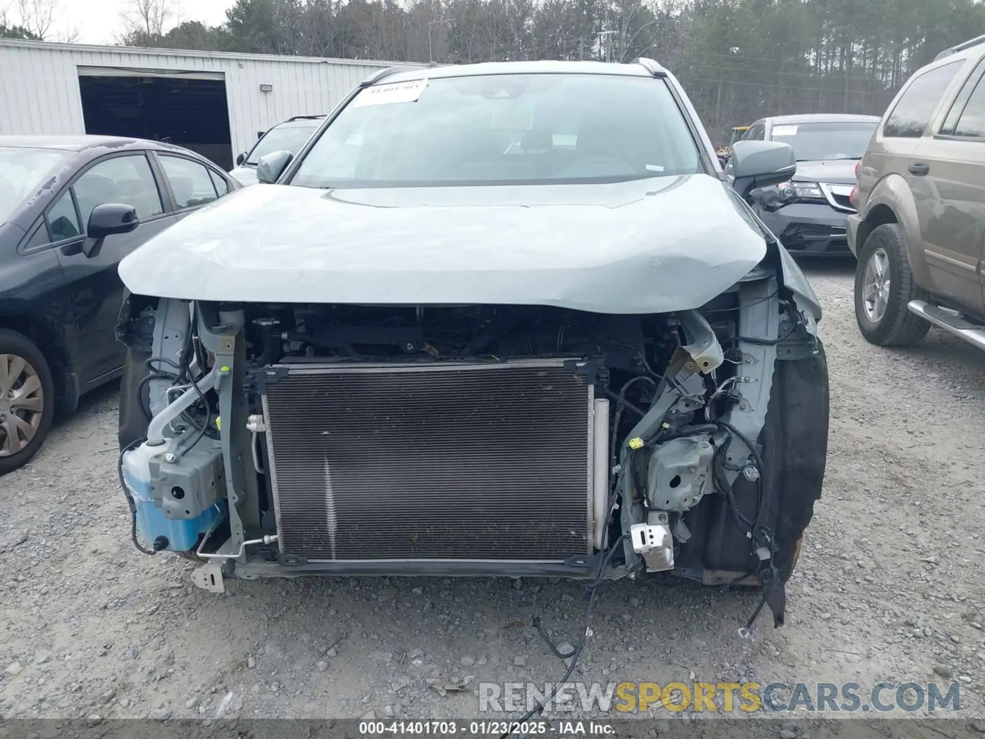 6 fotografías del automóvil dañado 2T3W1RFV2MW117515 TOYOTA RAV4 2021
