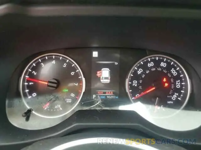 9 fotografías del automóvil dañado 2T3W1RFV2MW117966 TOYOTA RAV4 2021