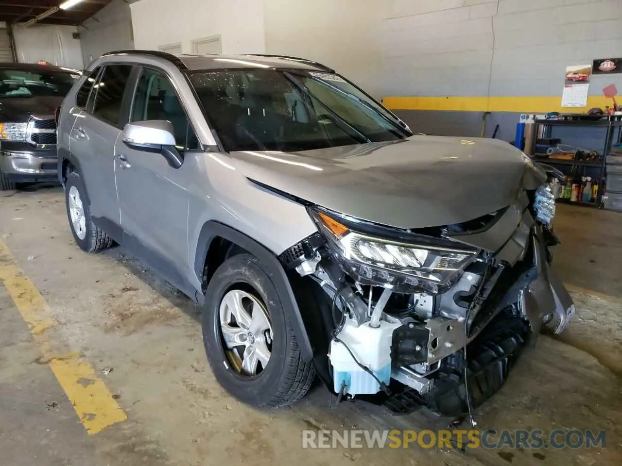 1 fotografías del automóvil dañado 2T3W1RFV2MW118910 TOYOTA RAV4 2021