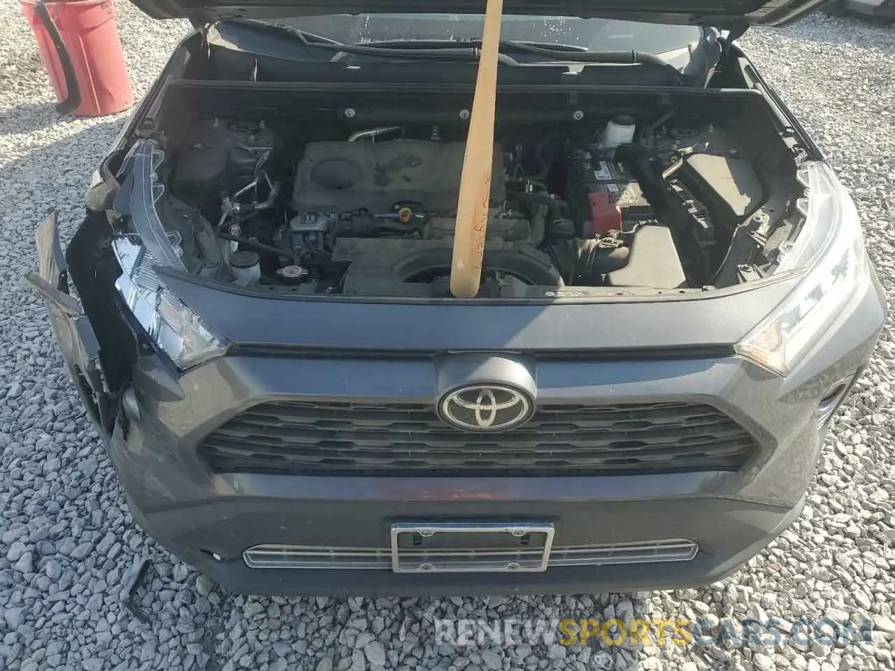 12 fotografías del automóvil dañado 2T3W1RFV2MW175916 TOYOTA RAV4 2021
