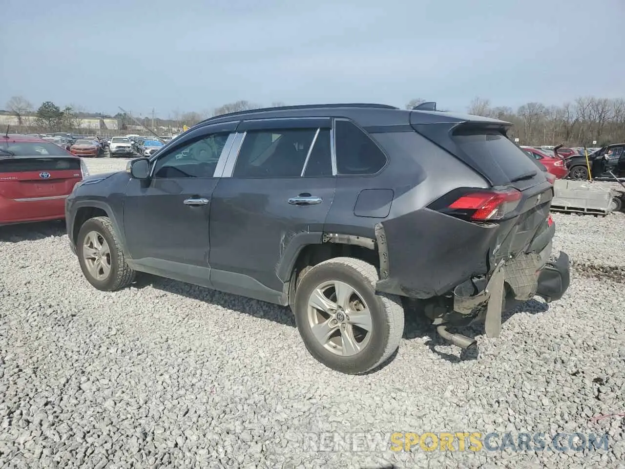 2 fotografías del automóvil dañado 2T3W1RFV2MW175916 TOYOTA RAV4 2021