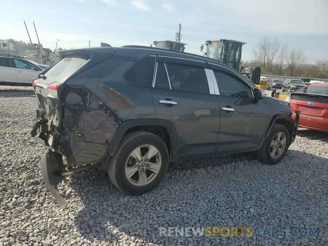3 fotografías del automóvil dañado 2T3W1RFV2MW175916 TOYOTA RAV4 2021