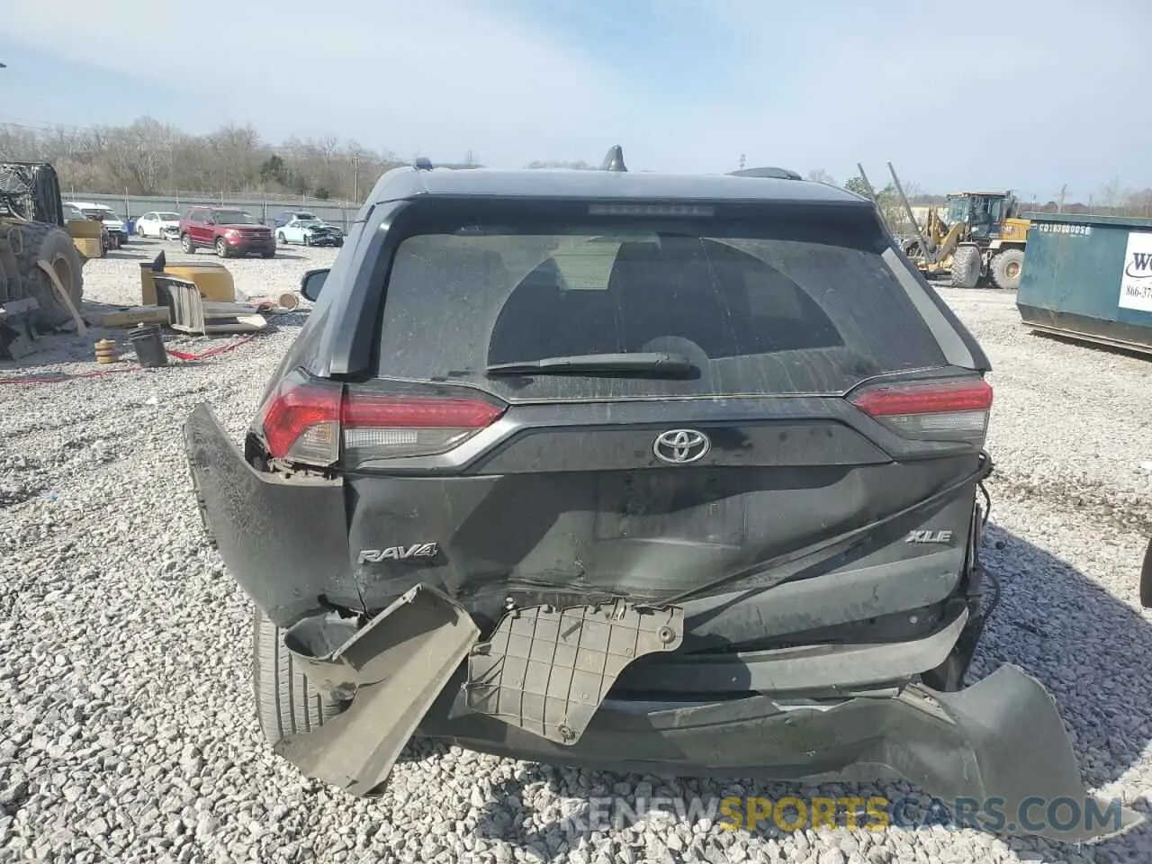 6 fotografías del automóvil dañado 2T3W1RFV2MW175916 TOYOTA RAV4 2021
