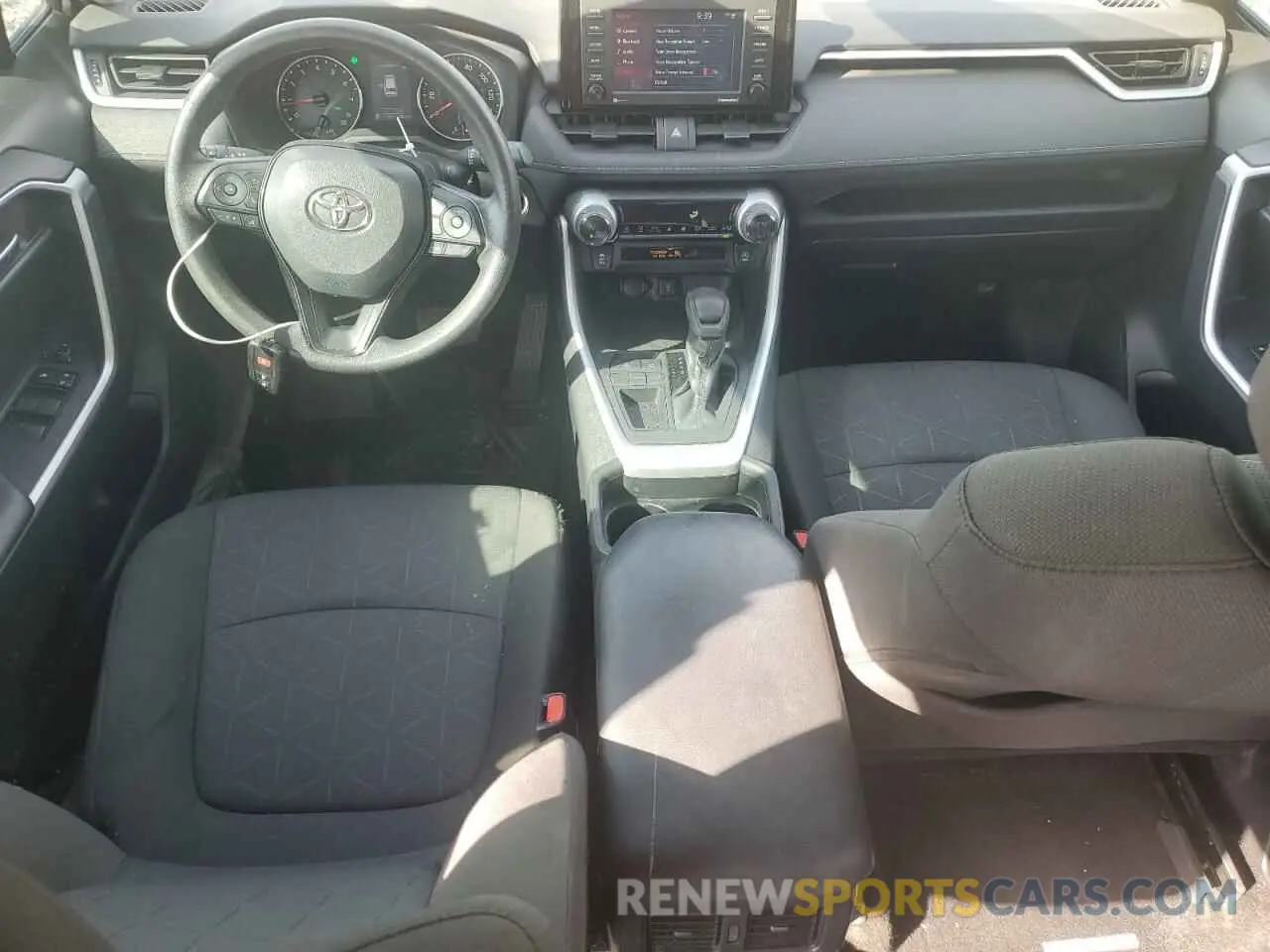 8 fotografías del automóvil dañado 2T3W1RFV2MW175916 TOYOTA RAV4 2021