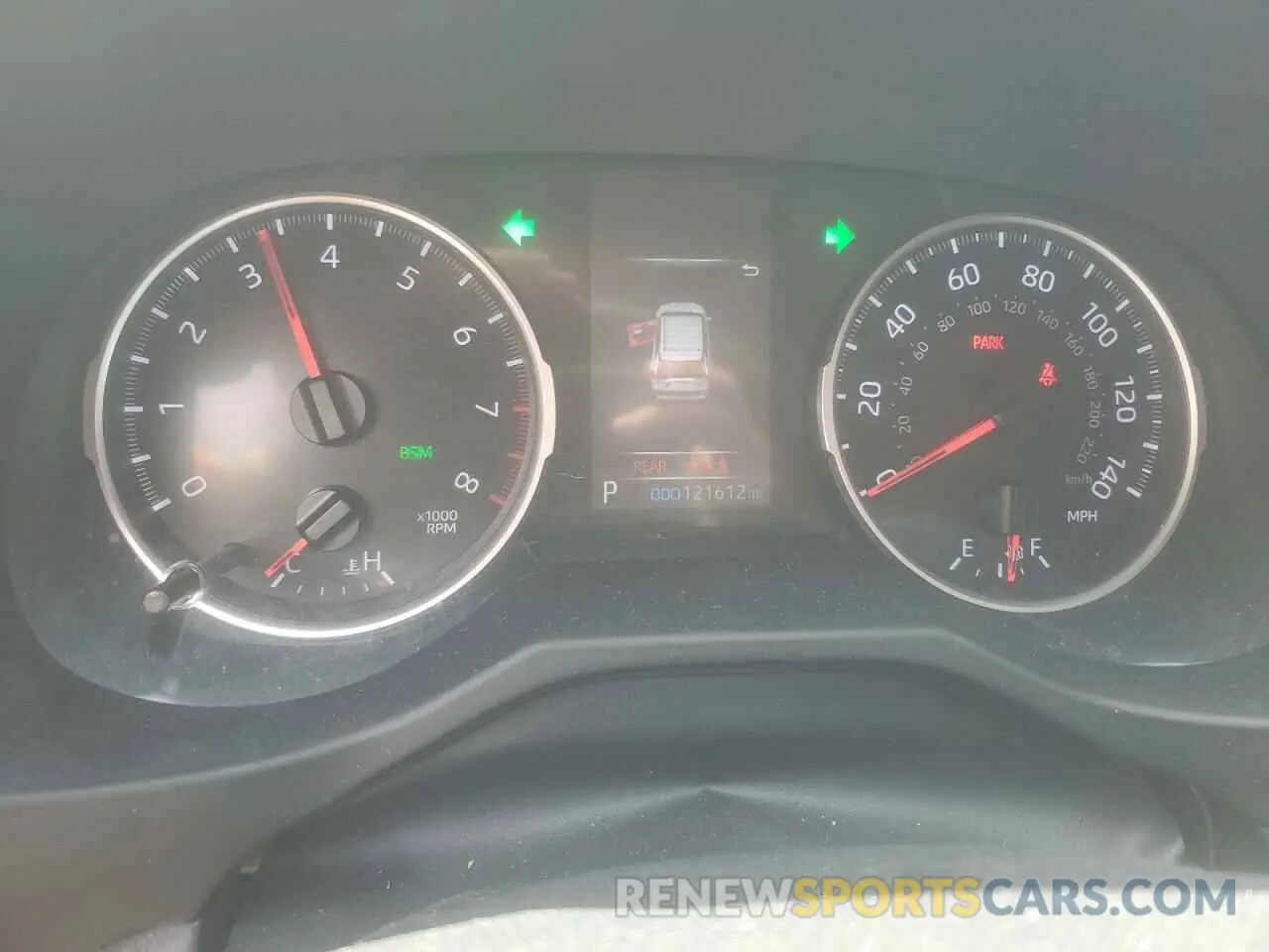 9 fotografías del automóvil dañado 2T3W1RFV2MW175916 TOYOTA RAV4 2021