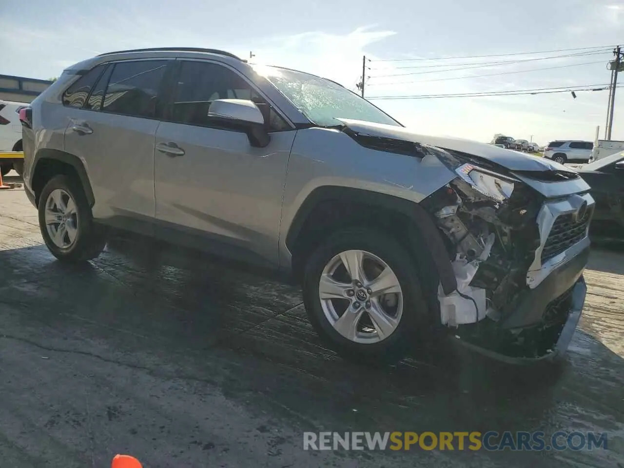 4 fotografías del automóvil dañado 2T3W1RFV3MC086566 TOYOTA RAV4 2021