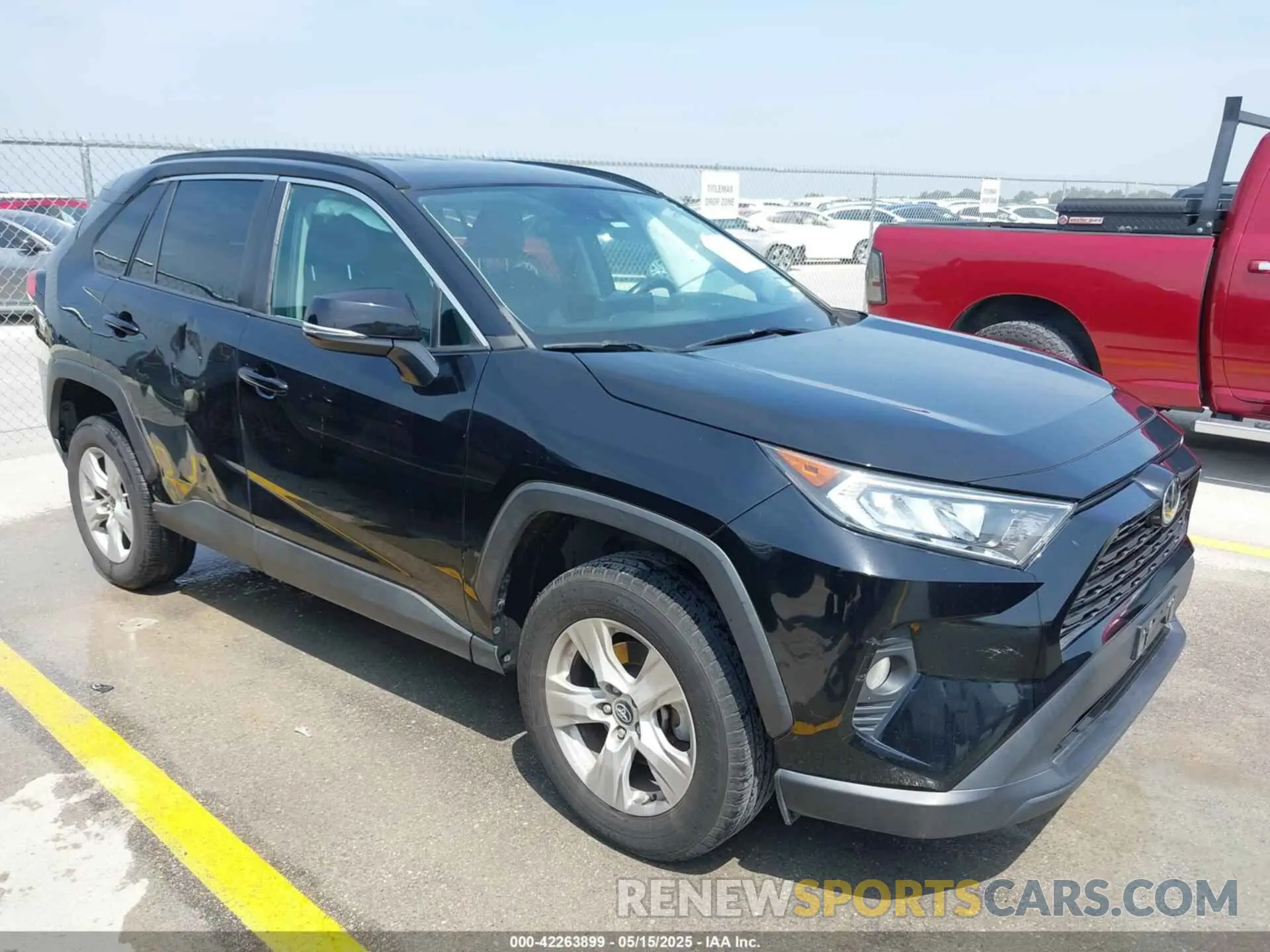 1 fotografías del automóvil dañado 2T3W1RFV3MC097504 TOYOTA RAV4 2021