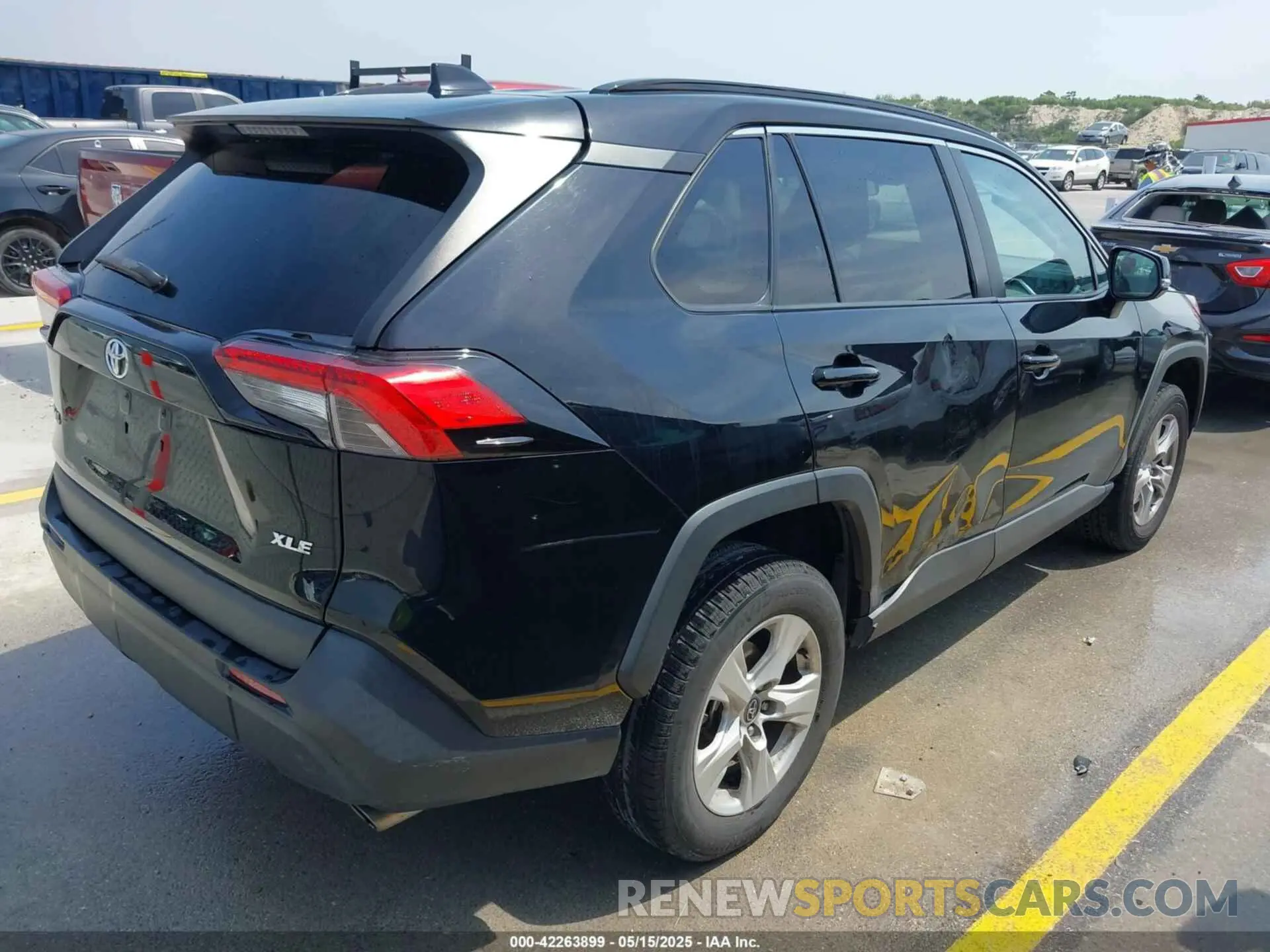 4 fotografías del automóvil dañado 2T3W1RFV3MC097504 TOYOTA RAV4 2021
