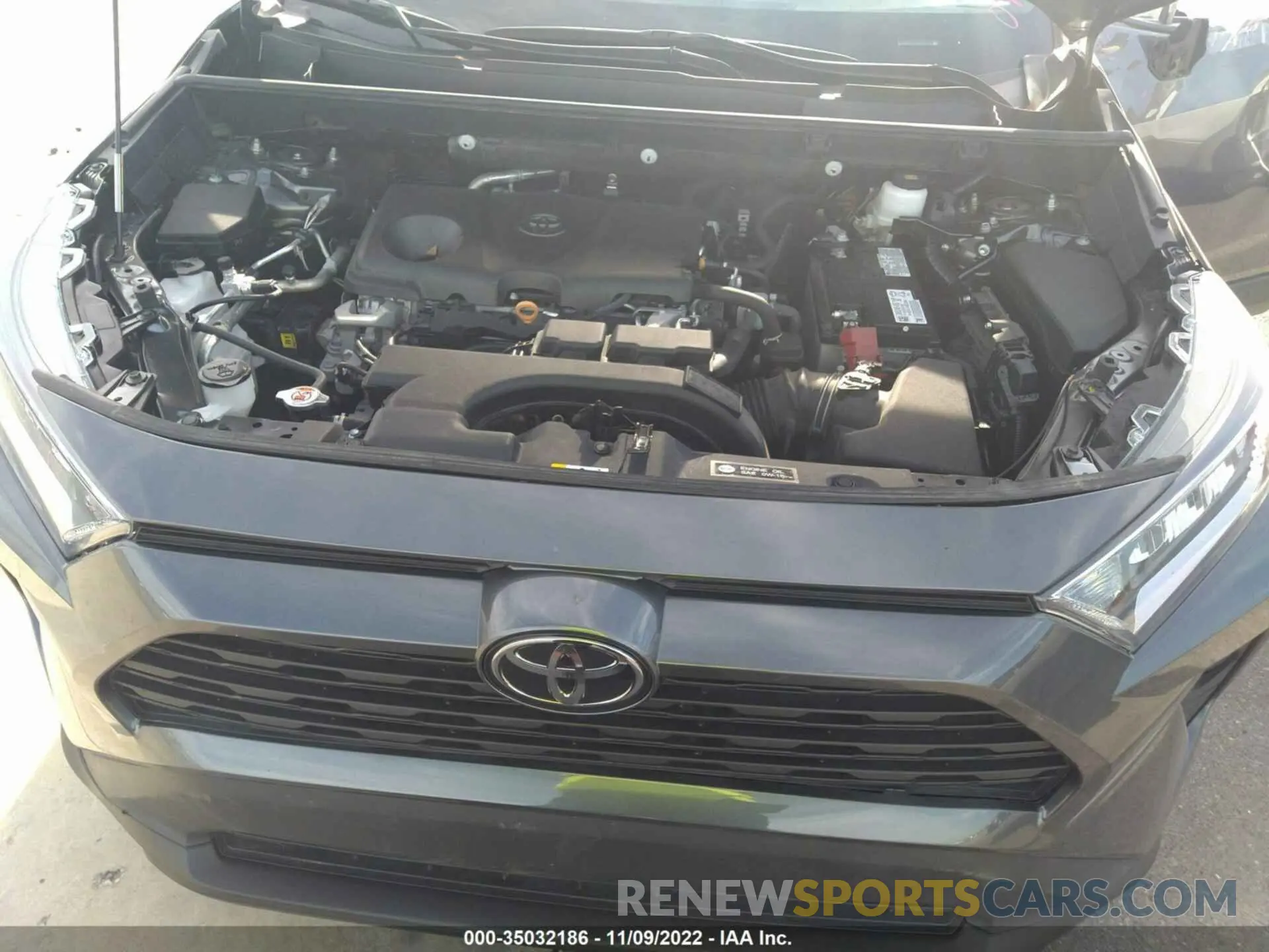 10 fotografías del automóvil dañado 2T3W1RFV3MC097700 TOYOTA RAV4 2021
