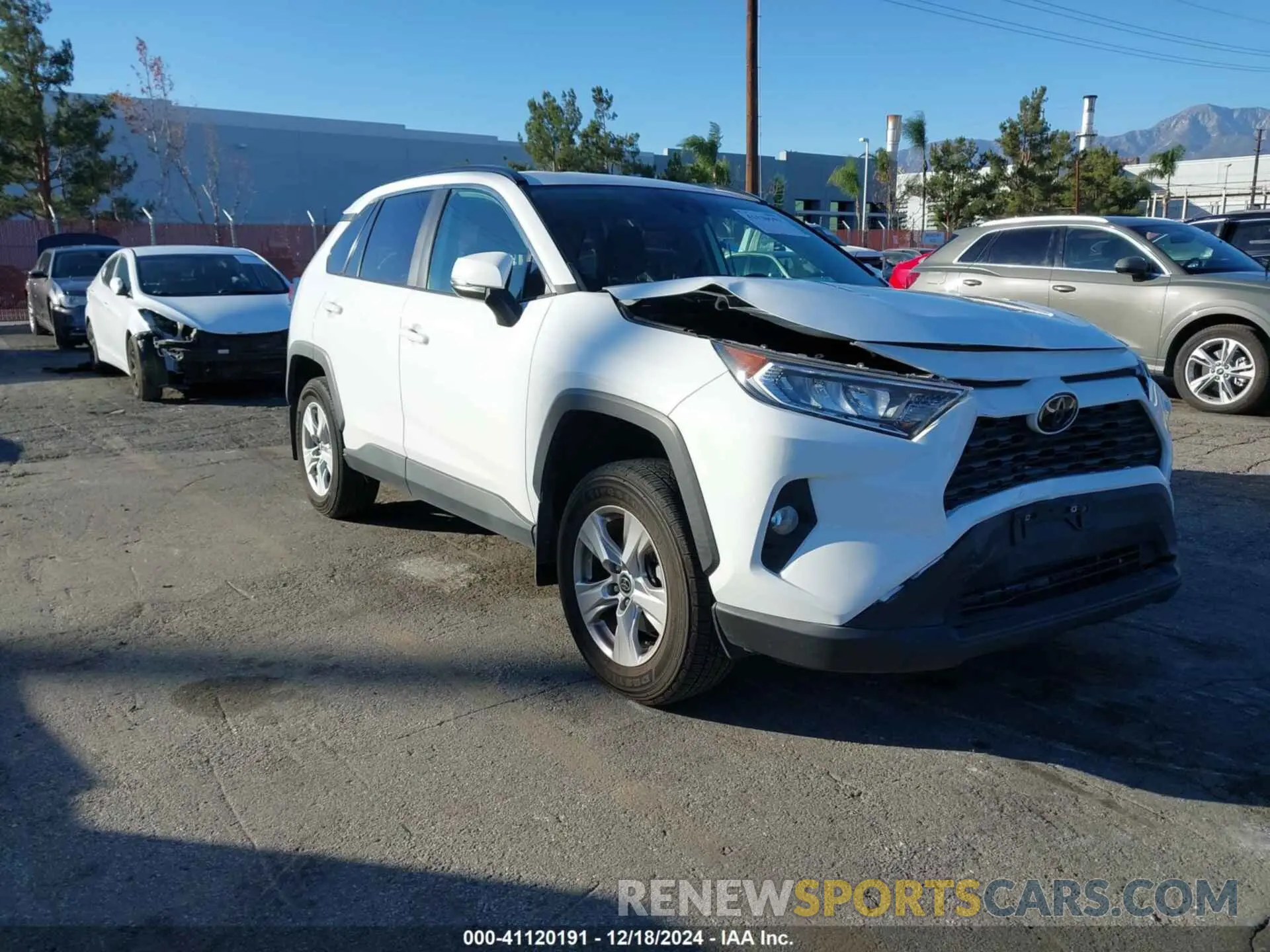 1 fotografías del automóvil dañado 2T3W1RFV3MC097986 TOYOTA RAV4 2021
