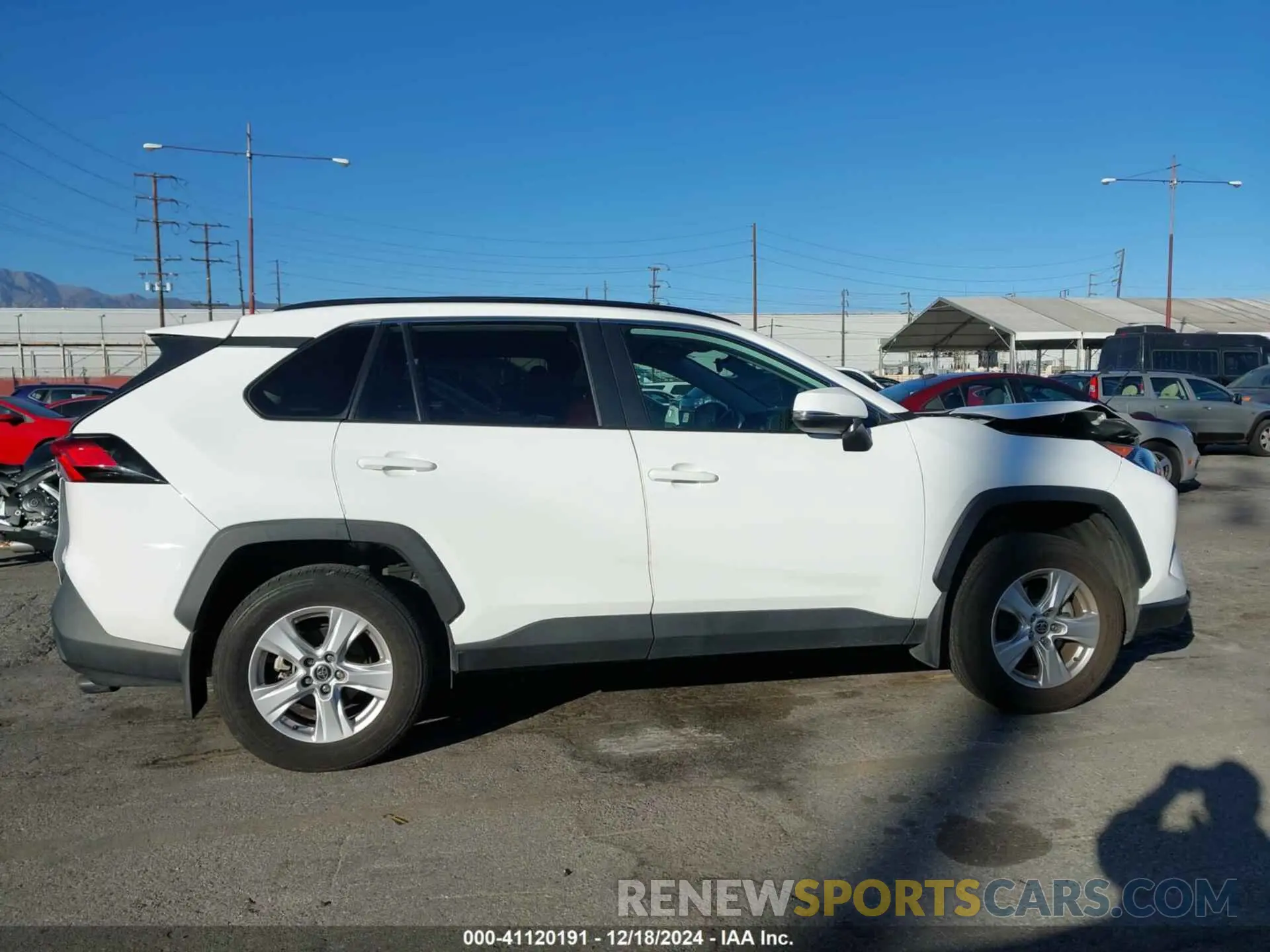 14 fotografías del automóvil dañado 2T3W1RFV3MC097986 TOYOTA RAV4 2021