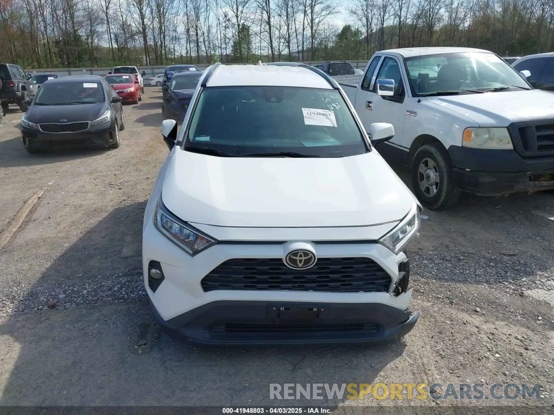 12 fotografías del automóvil dañado 2T3W1RFV3MC104192 TOYOTA RAV4 2021