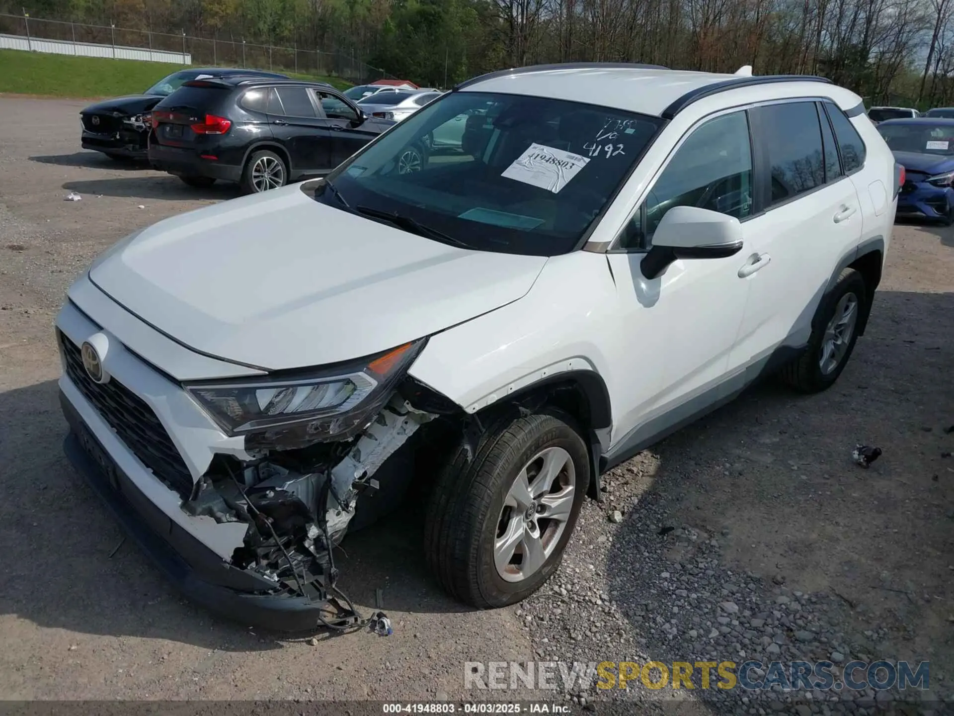 6 fotografías del automóvil dañado 2T3W1RFV3MC104192 TOYOTA RAV4 2021