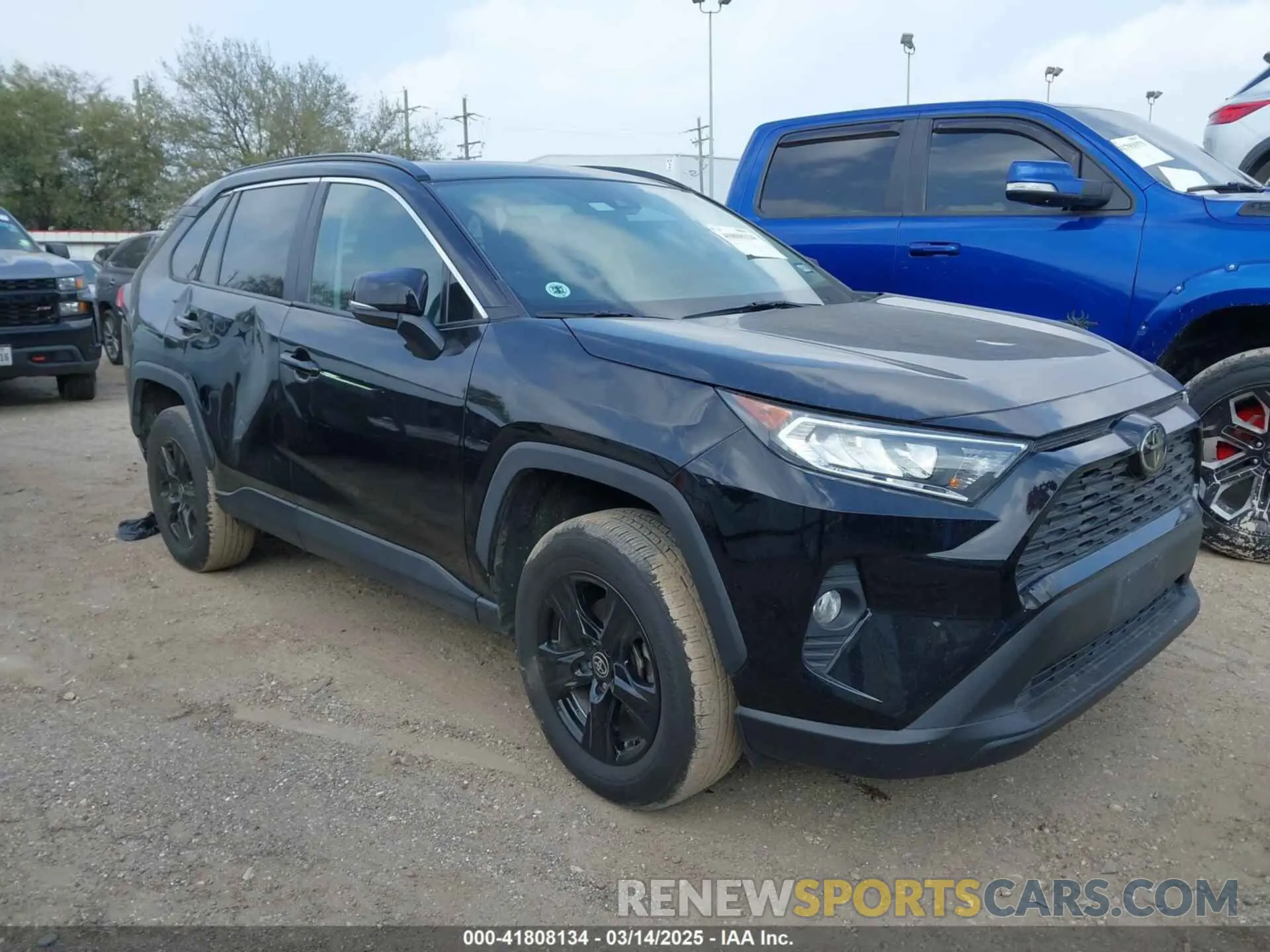 1 fotografías del automóvil dañado 2T3W1RFV3MC128377 TOYOTA RAV4 2021