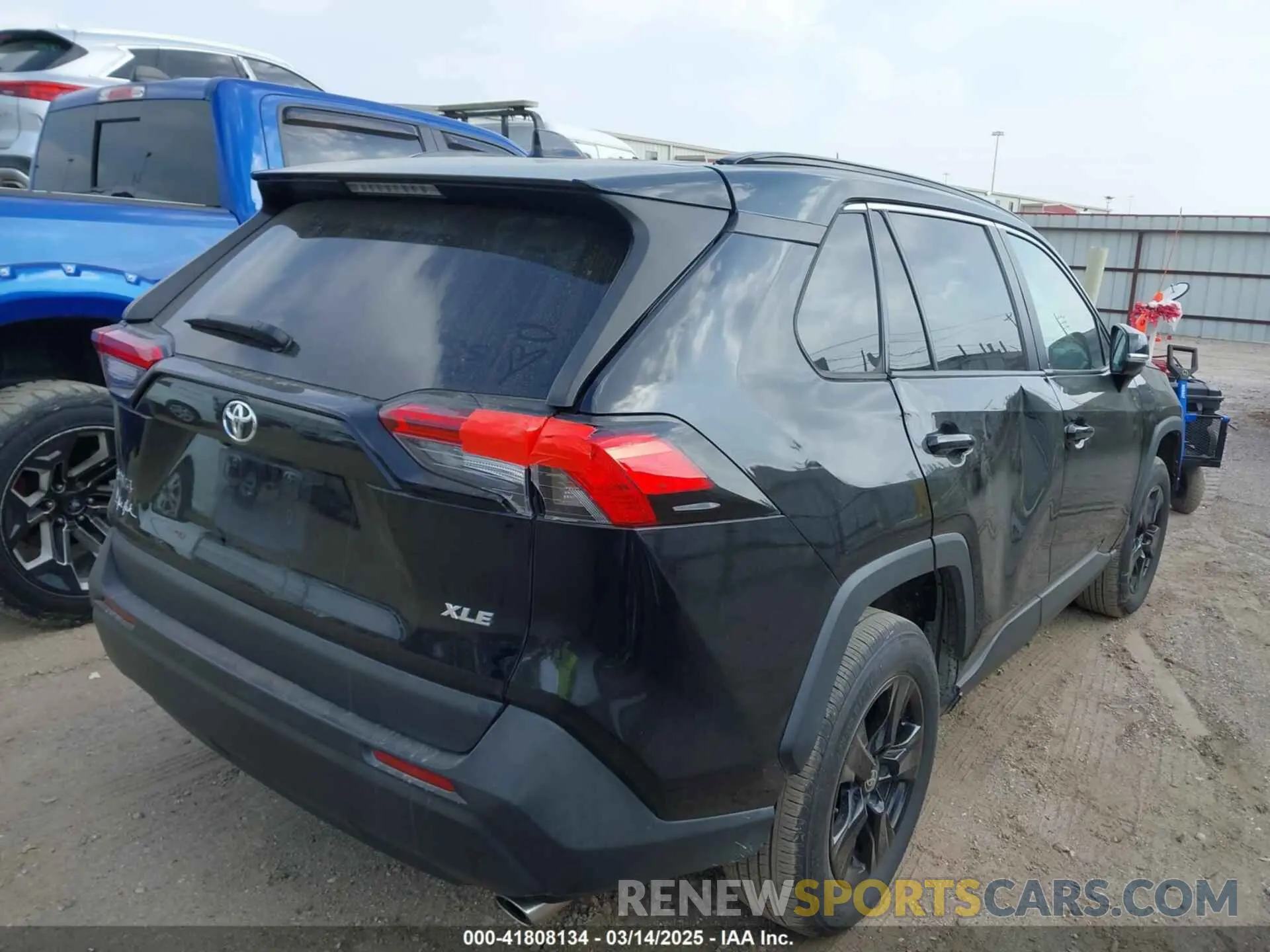 4 fotografías del automóvil dañado 2T3W1RFV3MC128377 TOYOTA RAV4 2021