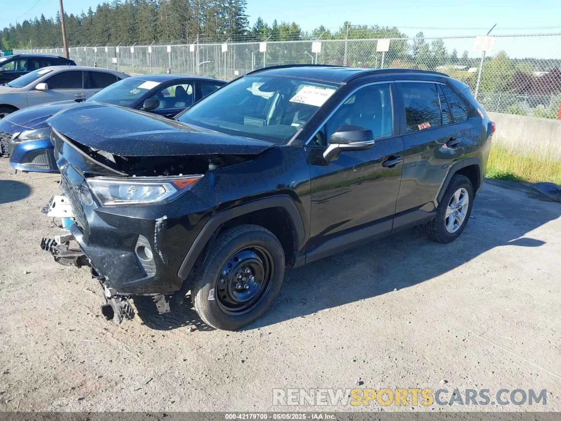 2 fotografías del automóvil dañado 2T3W1RFV3MC132459 TOYOTA RAV4 2021