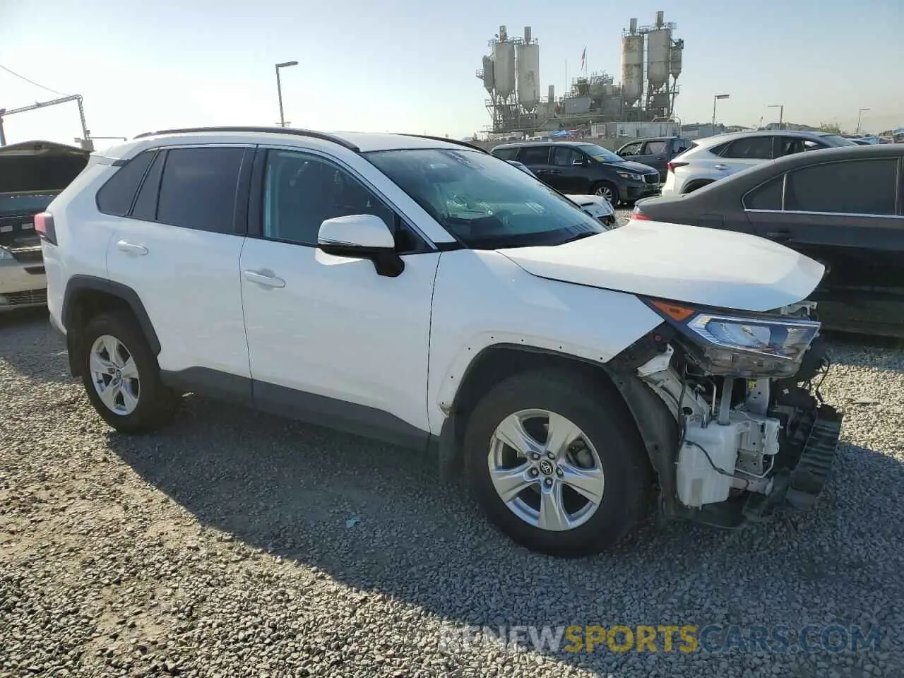 4 fotografías del automóvil dañado 2T3W1RFV3MC152047 TOYOTA RAV4 2021