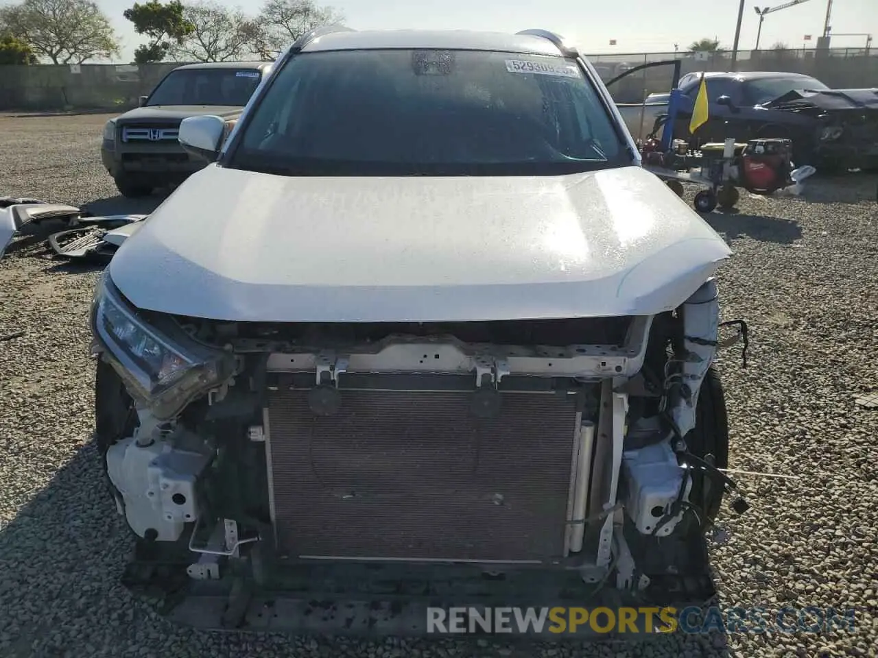 5 fotografías del automóvil dañado 2T3W1RFV3MC152047 TOYOTA RAV4 2021