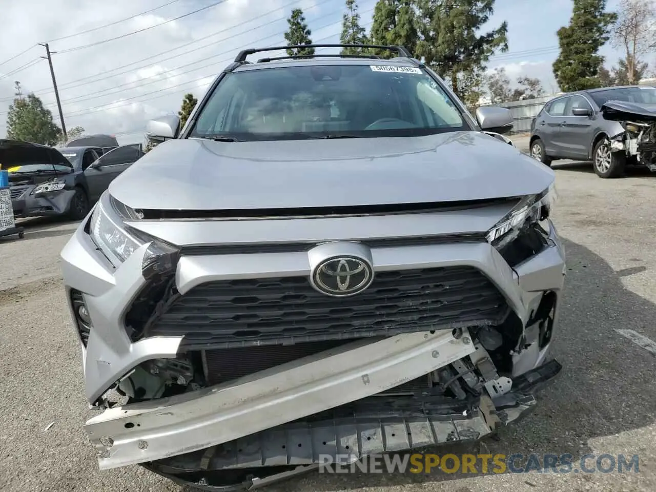 5 fotografías del automóvil dañado 2T3W1RFV3MC158270 TOYOTA RAV4 2021