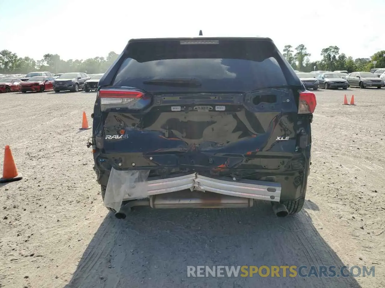 6 fotografías del automóvil dañado 2T3W1RFV3MW105213 TOYOTA RAV4 2021
