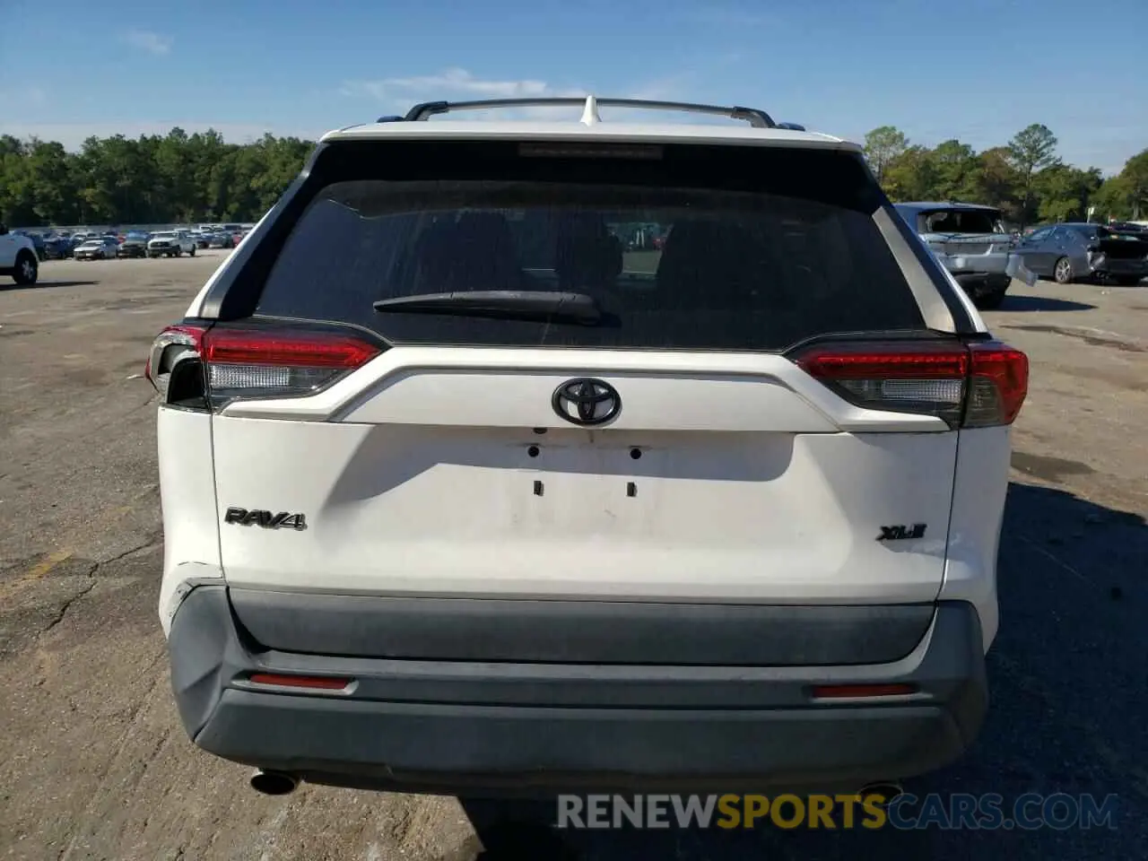 6 fotografías del automóvil dañado 2T3W1RFV3MW117460 TOYOTA RAV4 2021